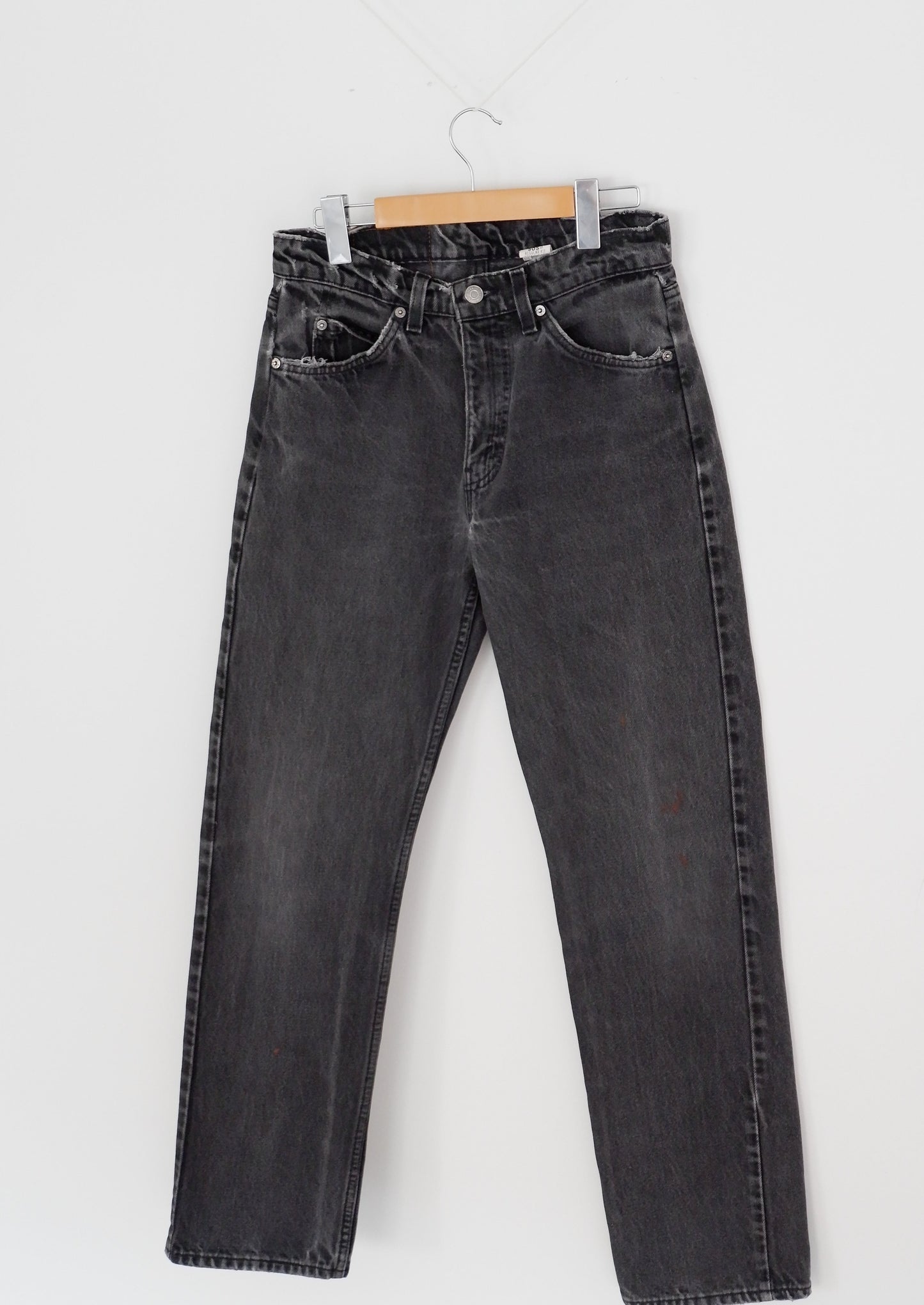 Levis Vintage 505 Black Jeans - 29