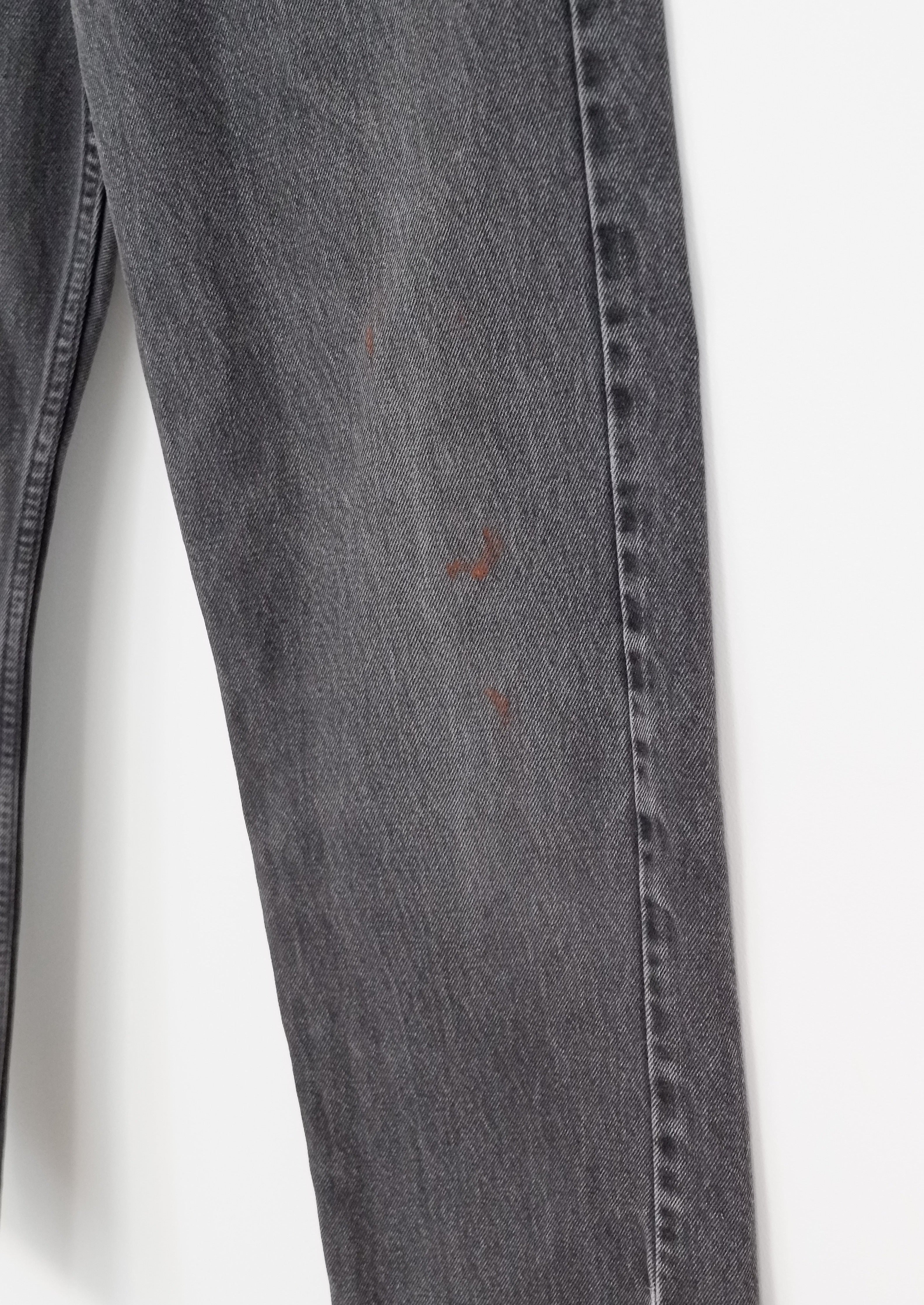 Levis Vintage 505 Black Jeans - 29