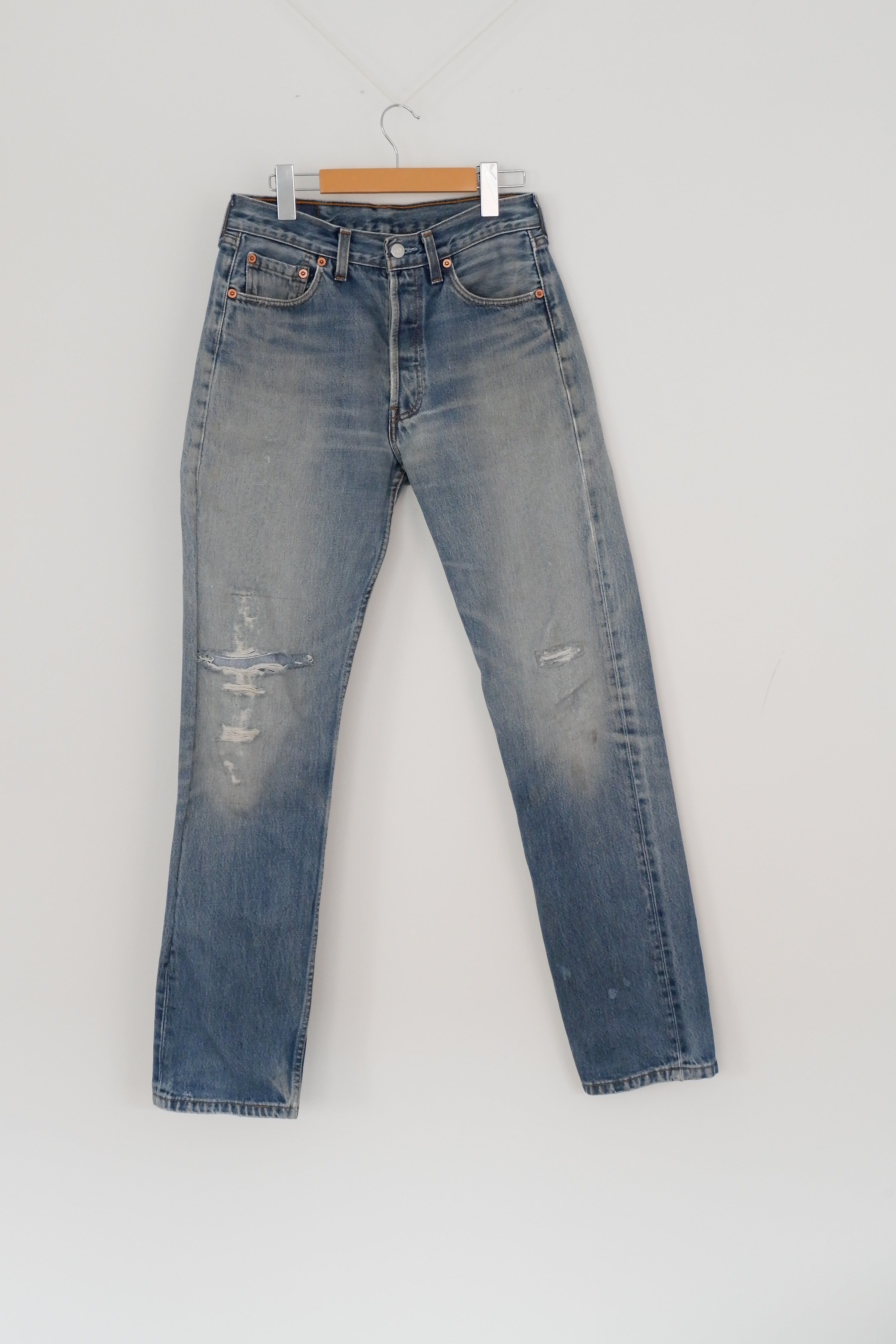 Levis Vintage 501 Medium Wash Jeans - 29