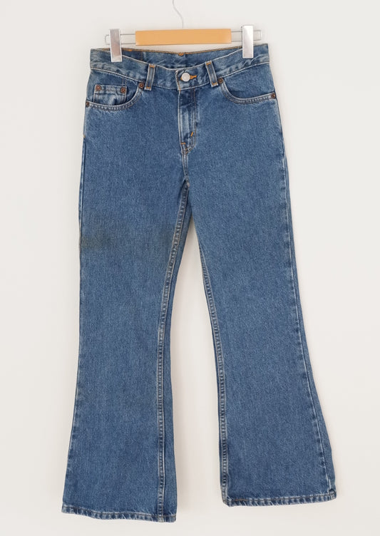 Levis Vintage 514 Medium Wash Jeans - 26