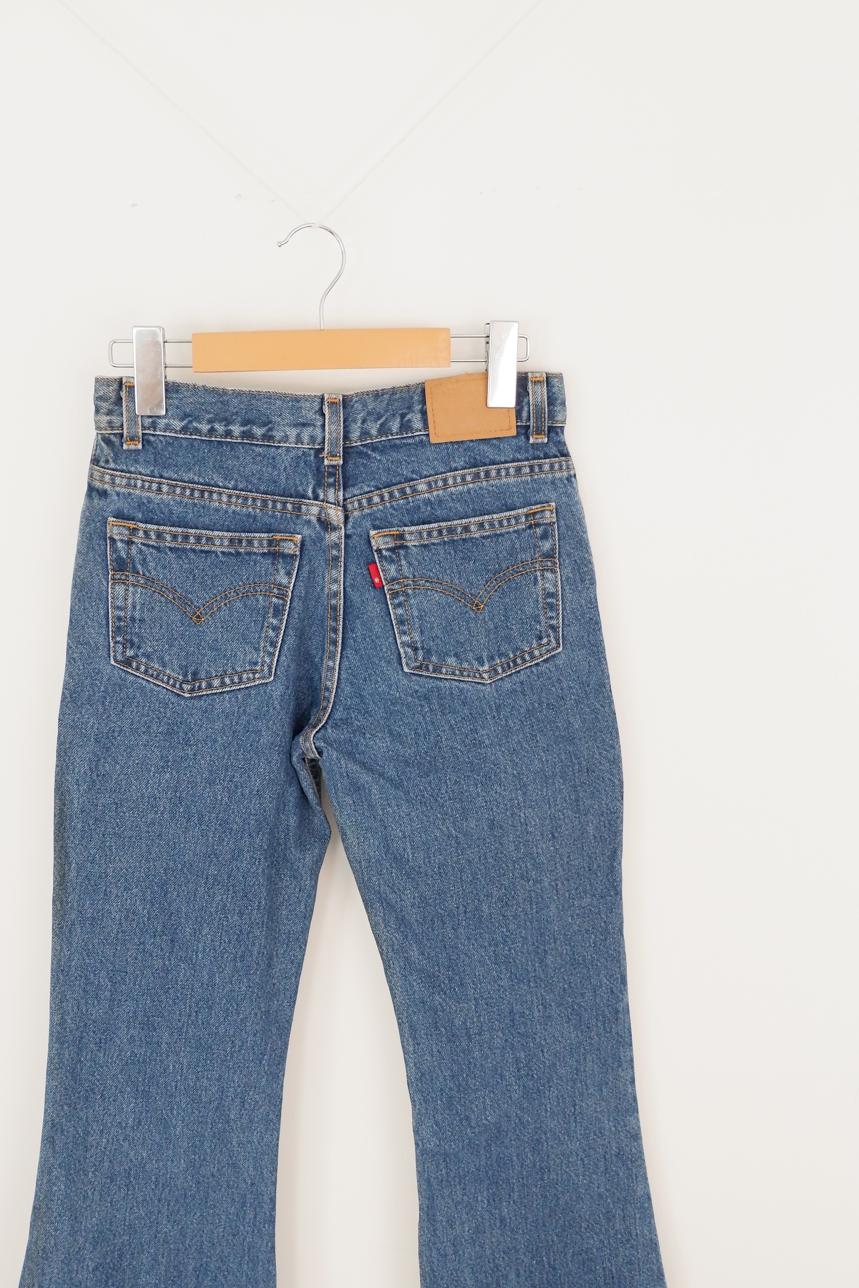 Levis Vintage 514 Medium Wash Jeans - 26