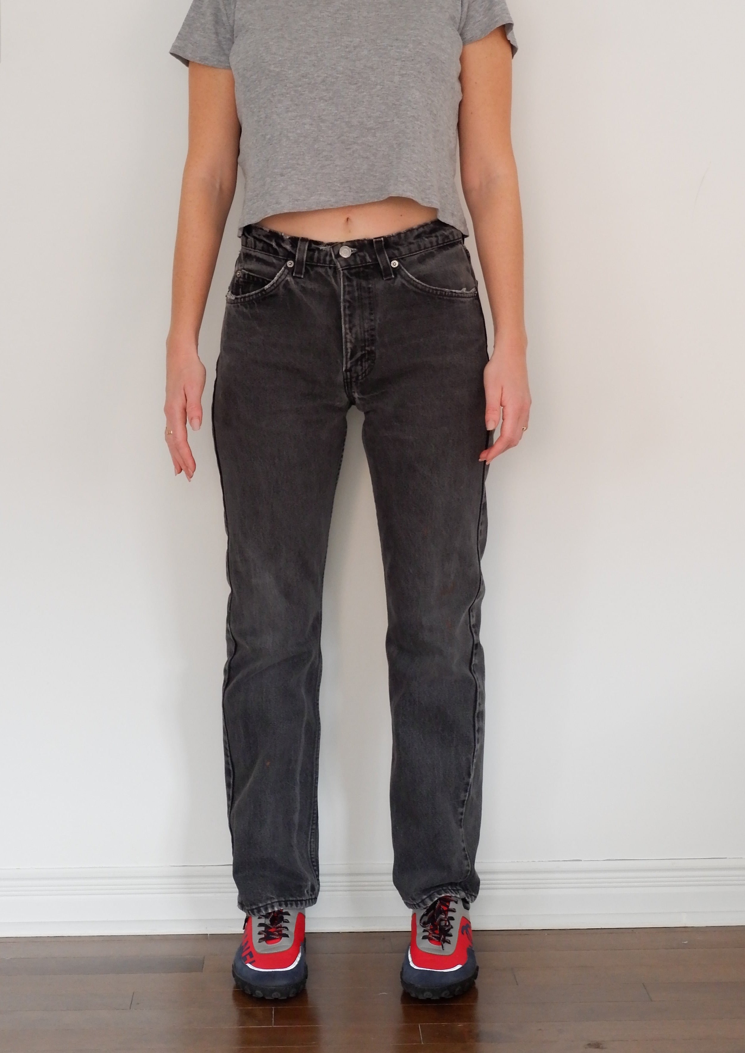 Levis Vintage 505 Black Jeans - 29