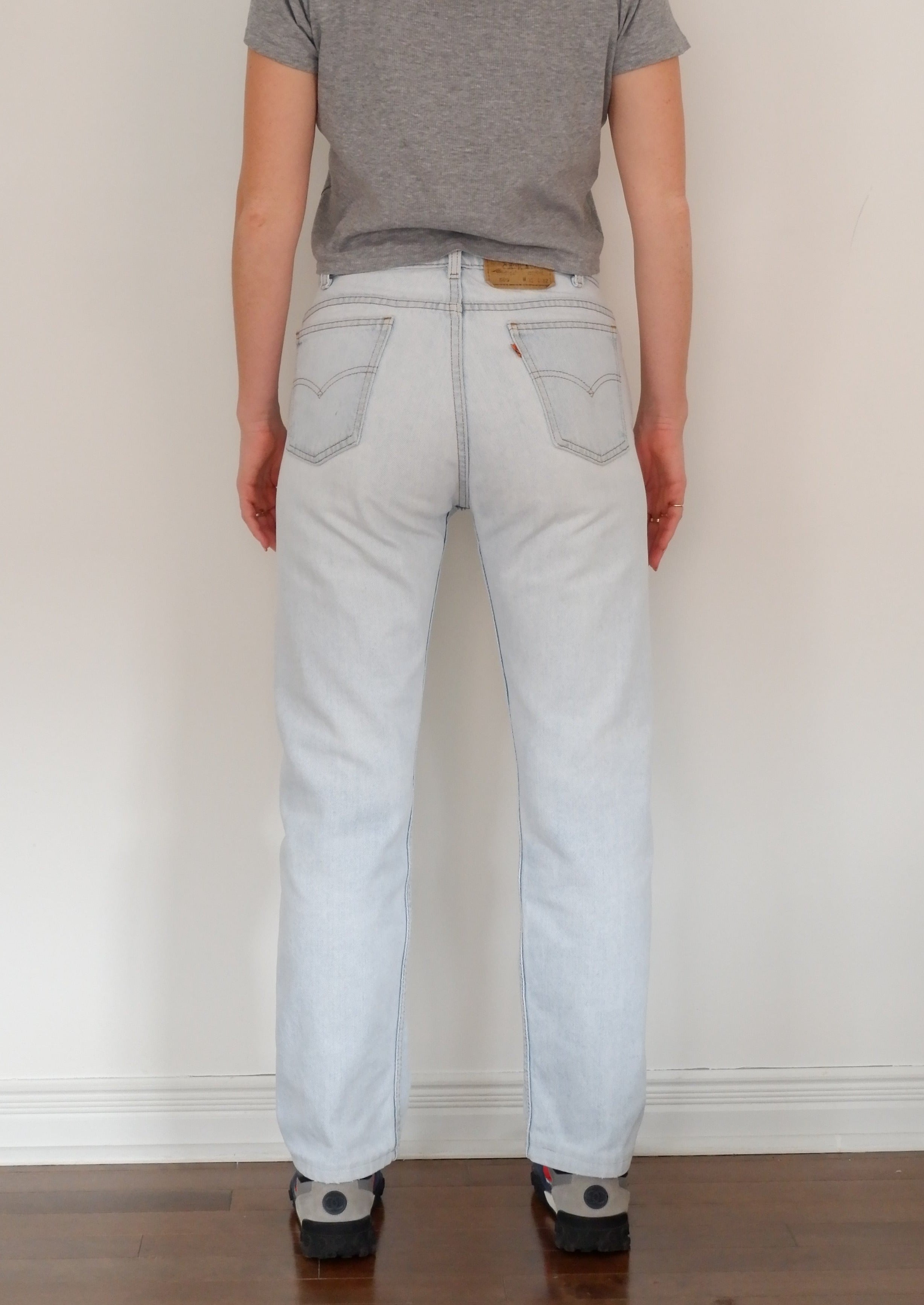 Levis Vintage 505 Light Wash Jeans - 30
