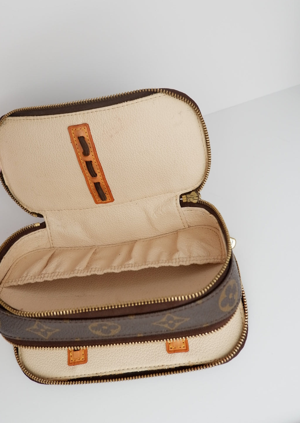 Authentique Trousse de Toilette Vintage Louis Vuitton Monogram Toulouse