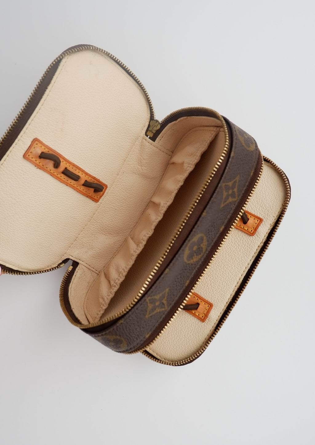 Authentique Trousse de Toilette Vintage Louis Vuitton Monogram Toulouse