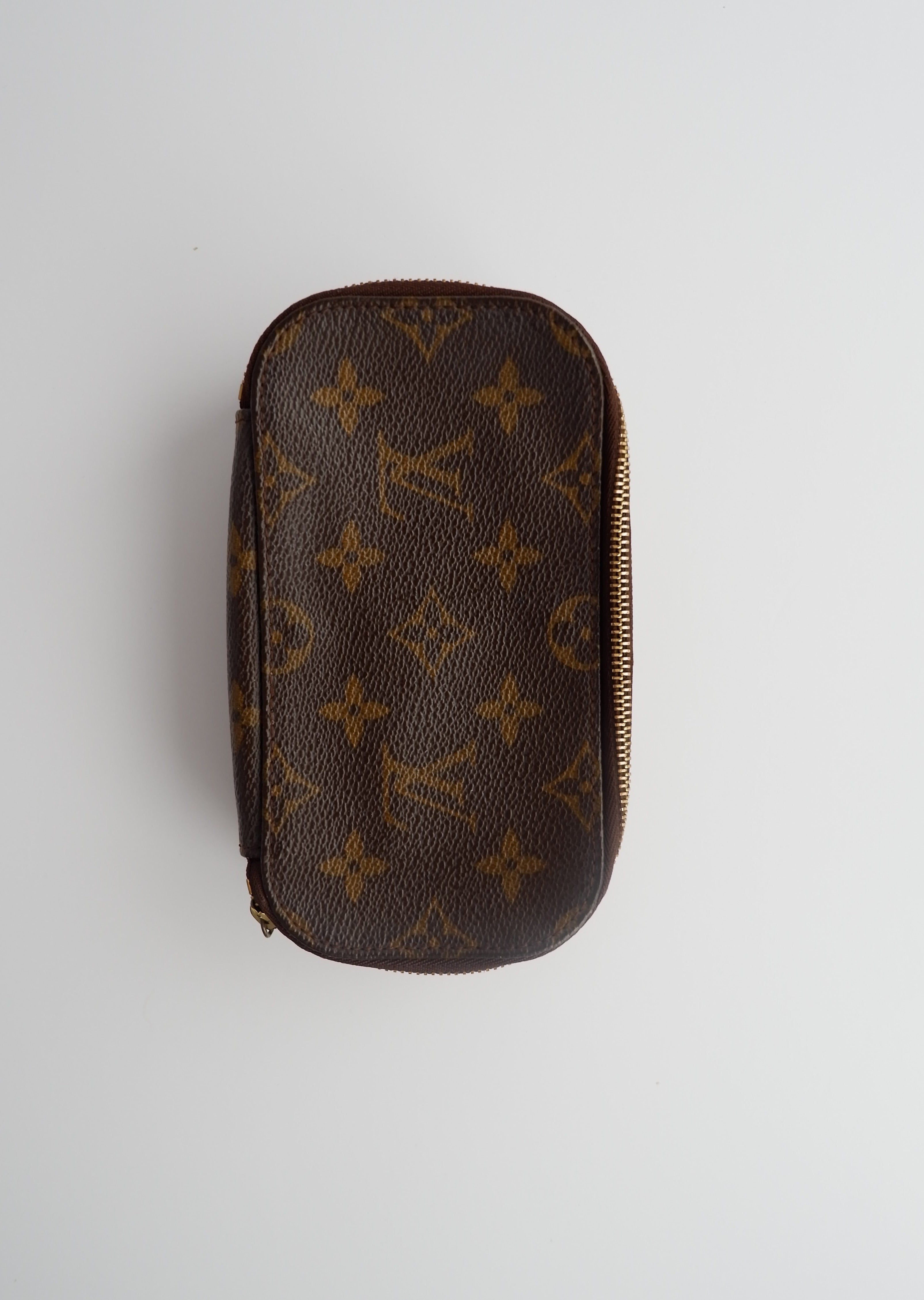 Authentique Trousse de Toilette Vintage Louis Vuitton Monogram Toulouse