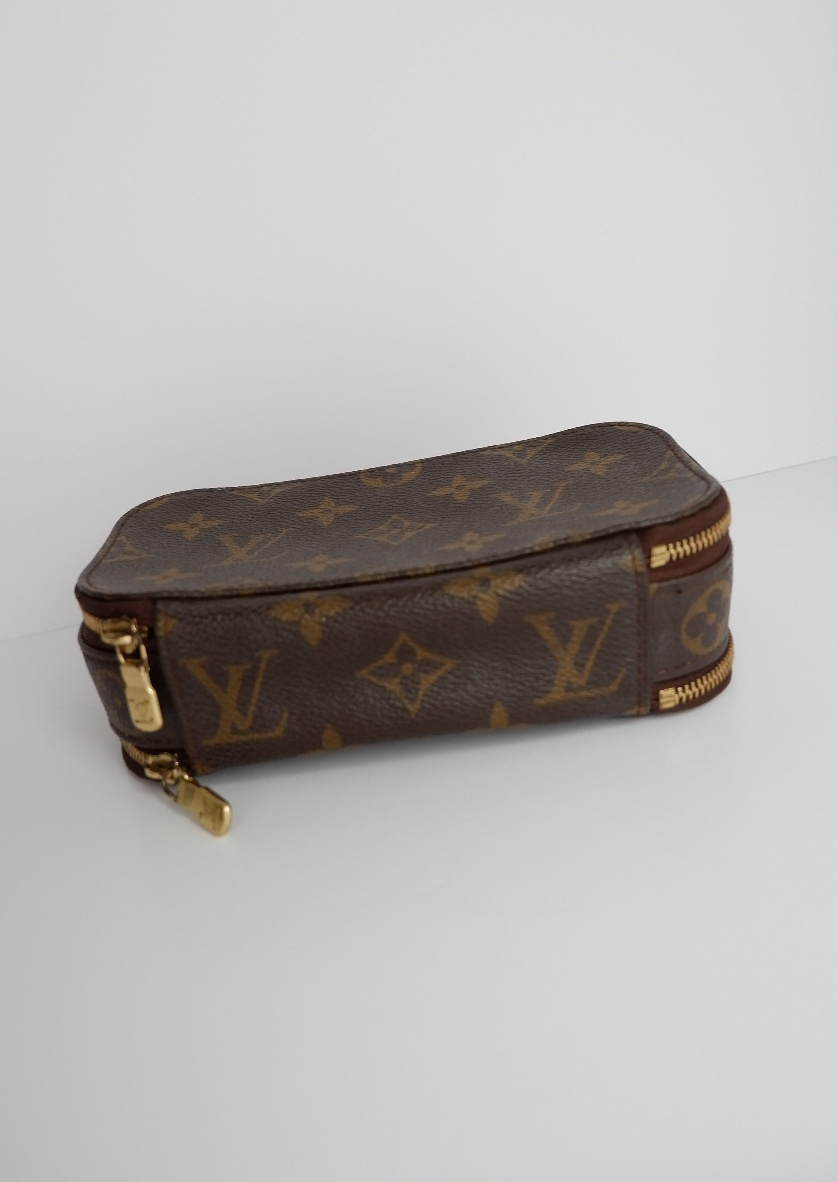 Authentique Trousse de Toilette Vintage Louis Vuitton Monogram Toulouse