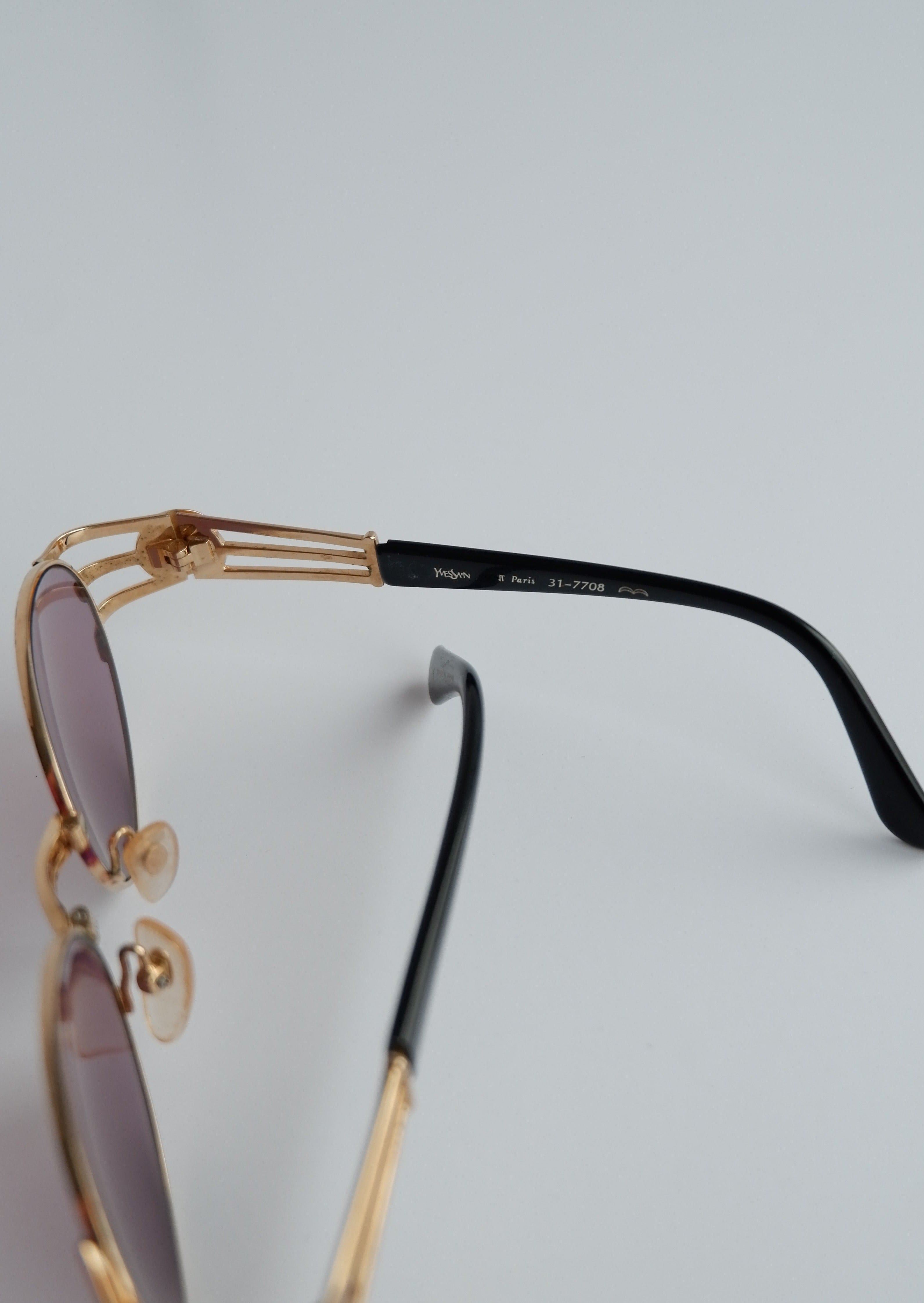 Authentic Preowned Saint Laurent Vintage Round Sunglasses