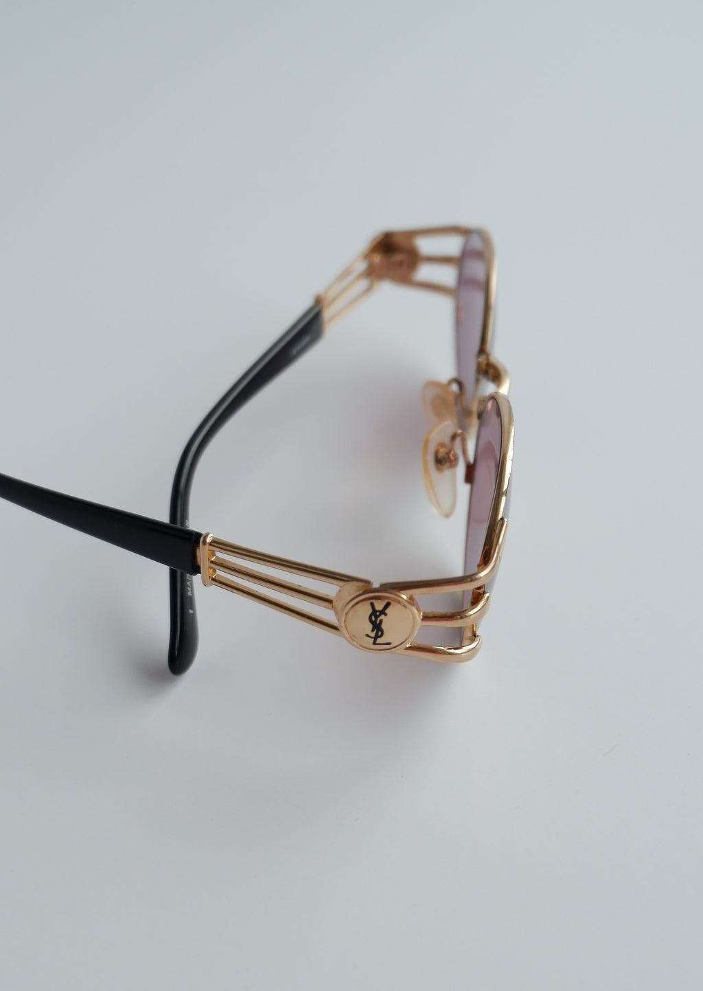 Authentic Preowned Saint Laurent Vintage Round Sunglasses