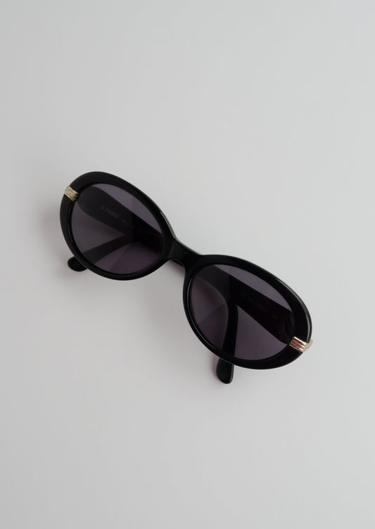 Authentic Preowned Vintage Fendi Black Round Sunglasses