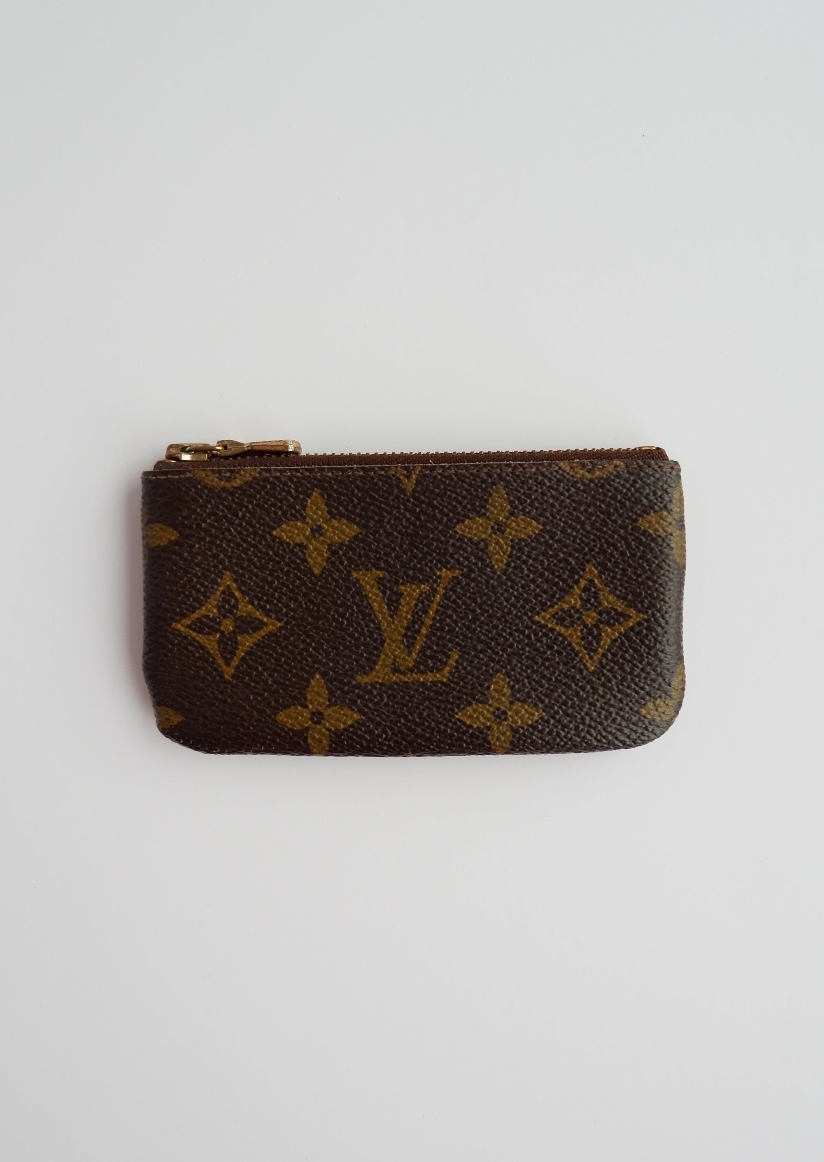 Authentique porte-monnaie / pochette clés Louis Vuitton Monogram d'occasion