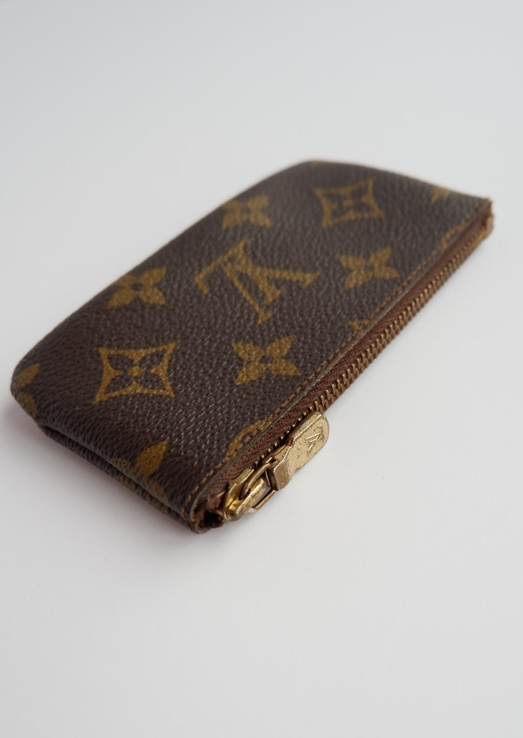 Authentique porte-monnaie / pochette clés Louis Vuitton Monogram d'occasion