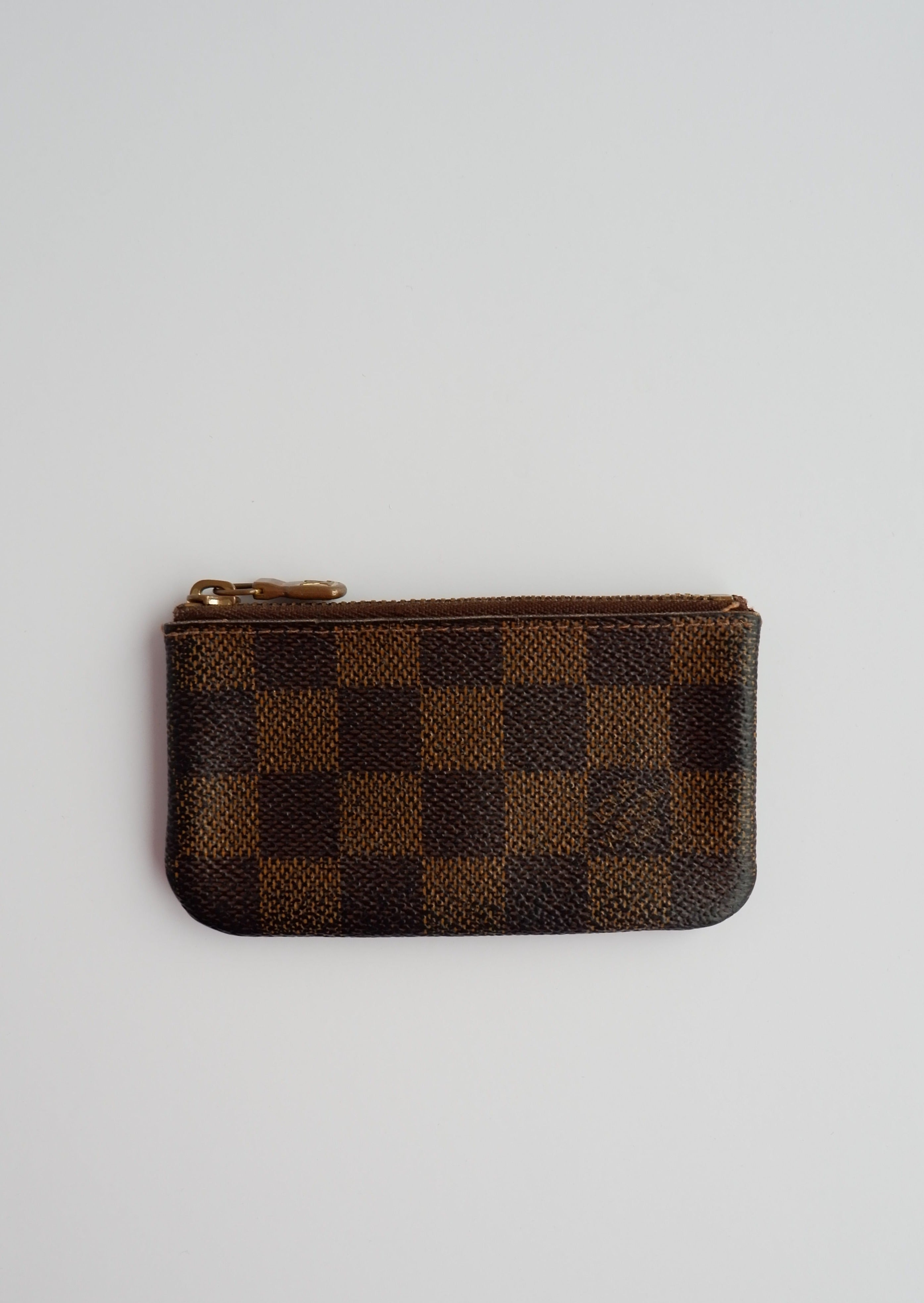 Porte-clés / Pochette Cles Louis Vuitton Damier Ebene d'occasion authentique