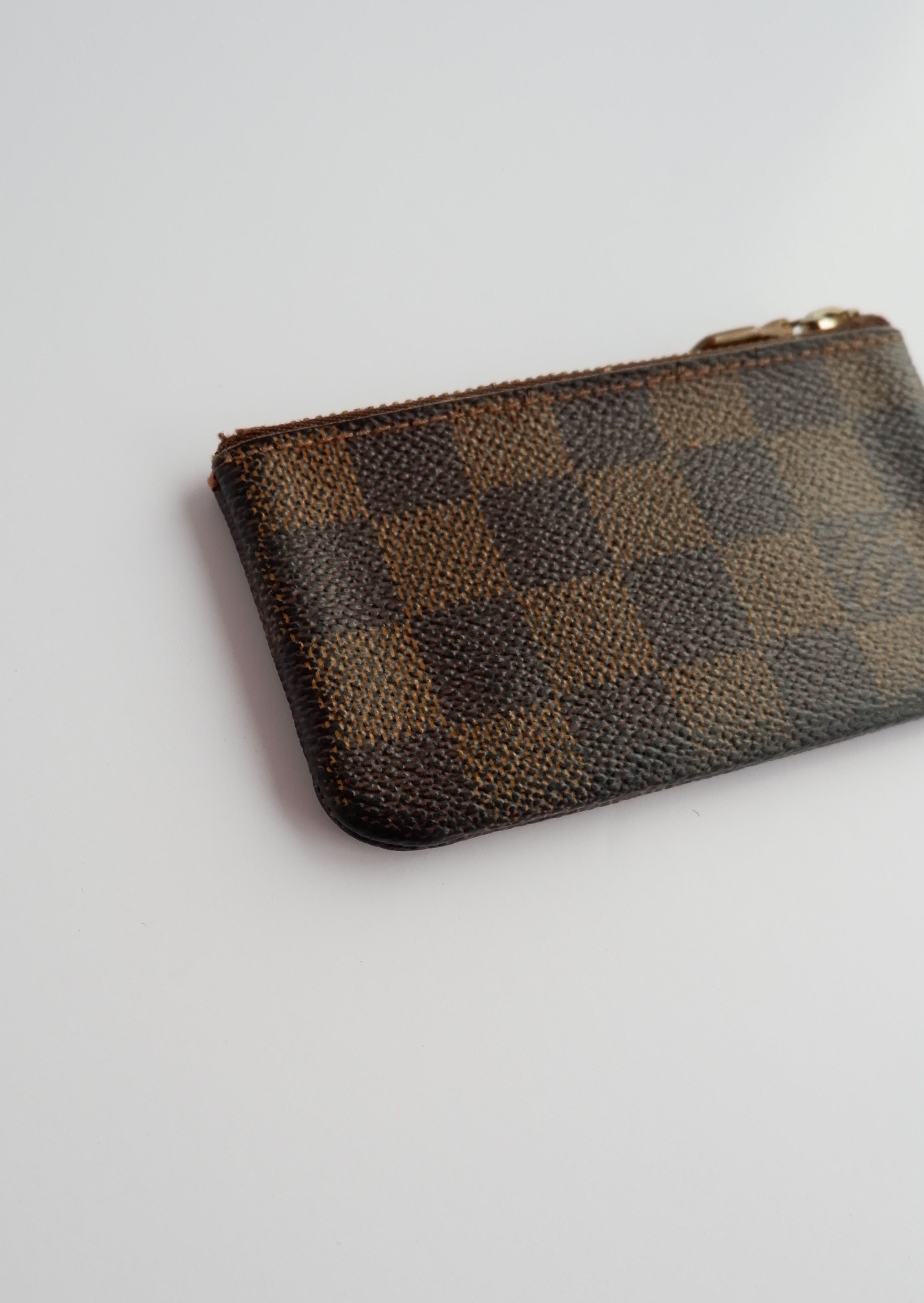 Porte-clés / Pochette Cles Louis Vuitton Damier Ebene d'occasion authentique