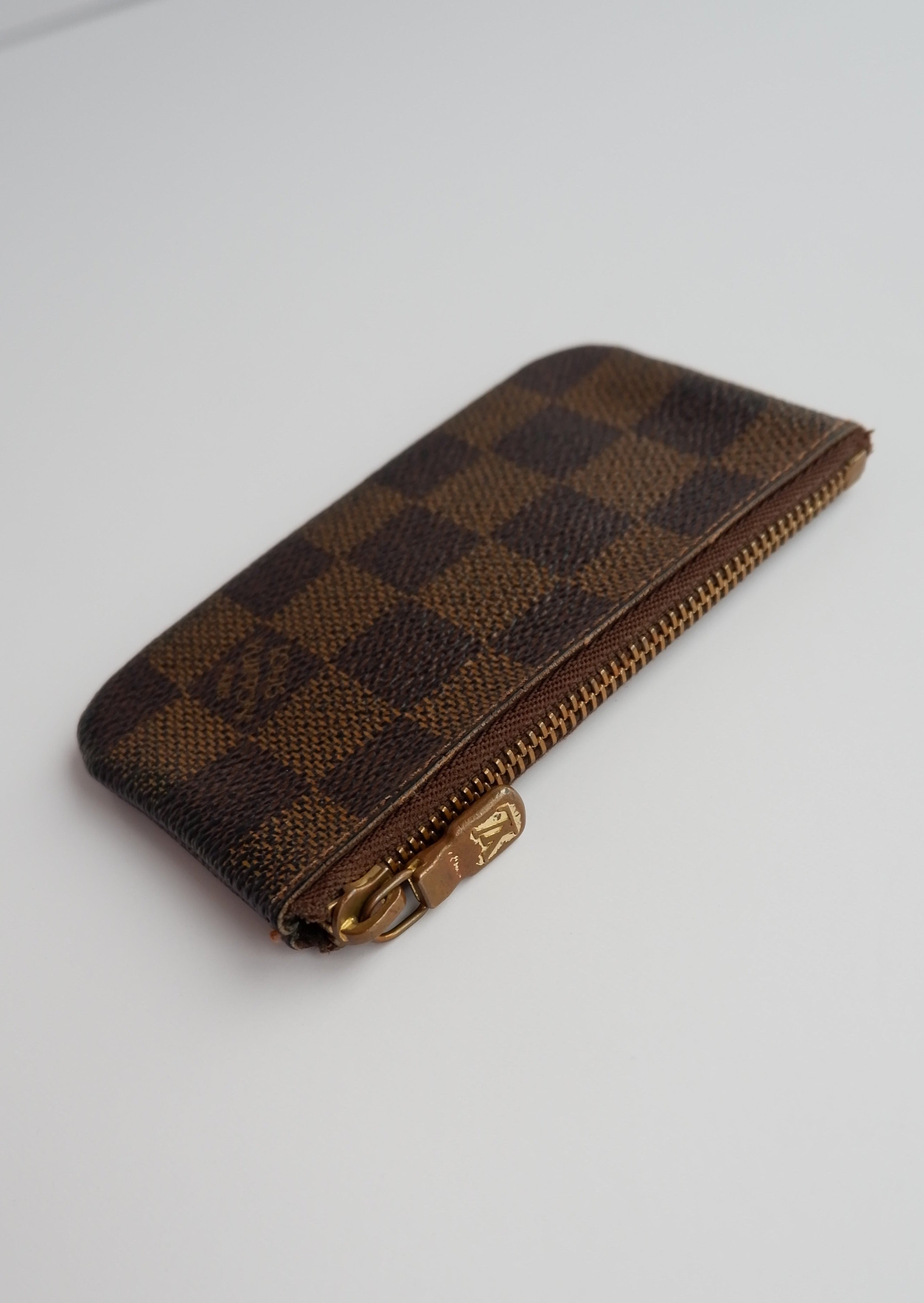 Porte-clés / Pochette Cles Louis Vuitton Damier Ebene d'occasion authentique