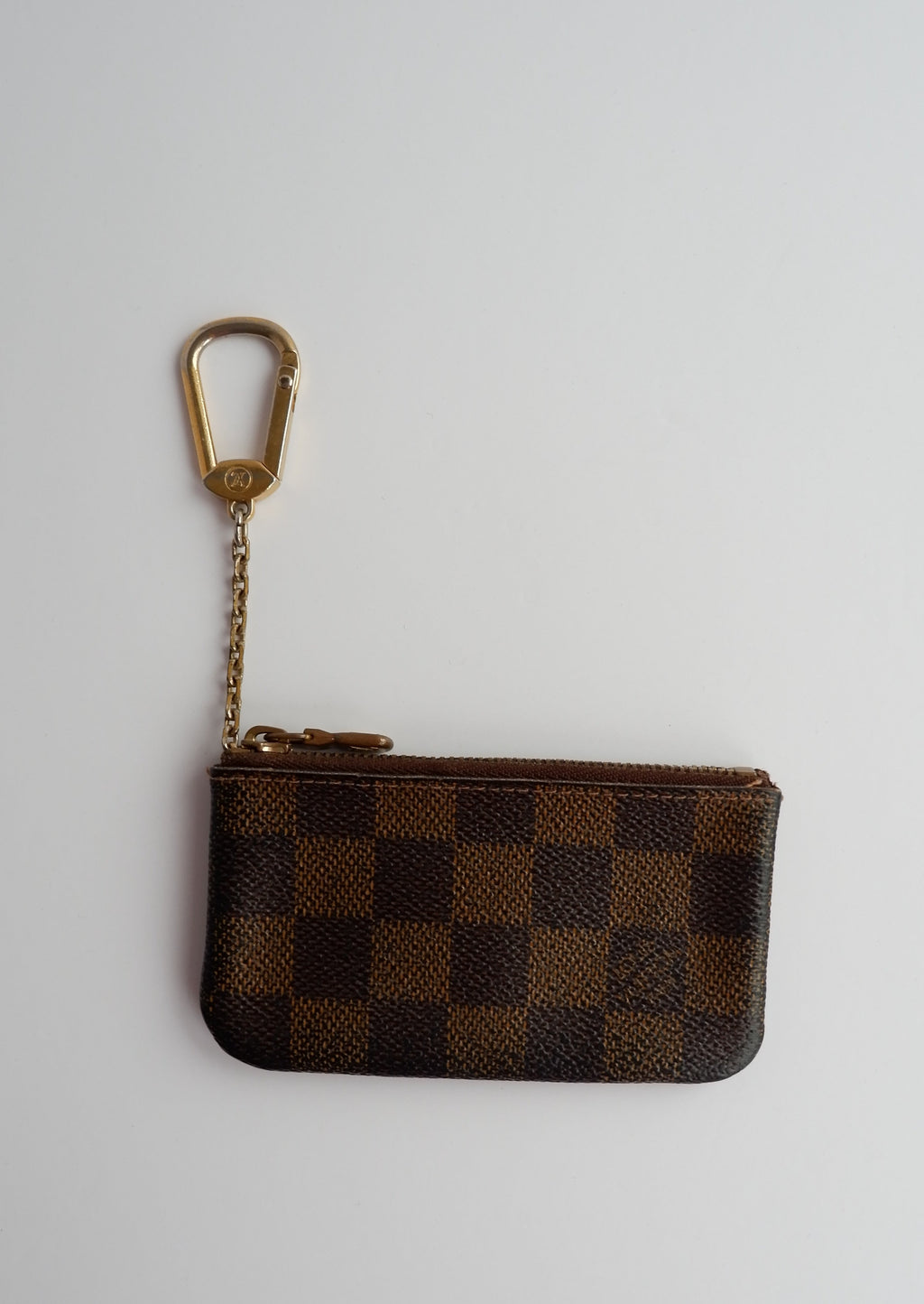 Porte-clés / Pochette Cles Louis Vuitton Damier Ebene d'occasion authentique