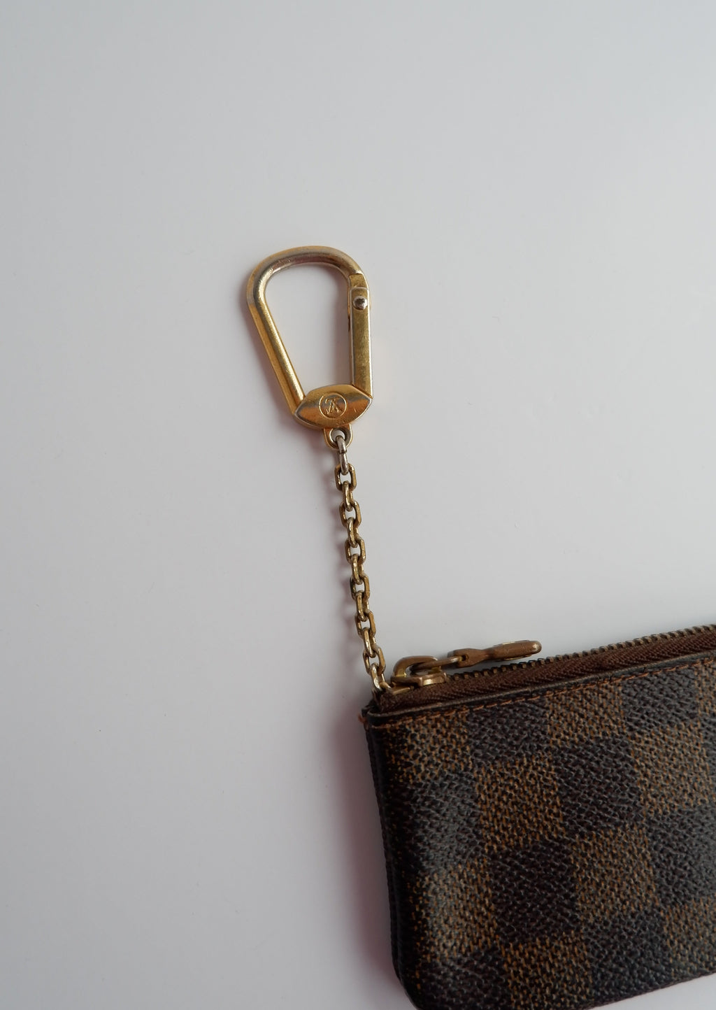 Porte-clés / Pochette Cles Louis Vuitton Damier Ebene d'occasion authentique