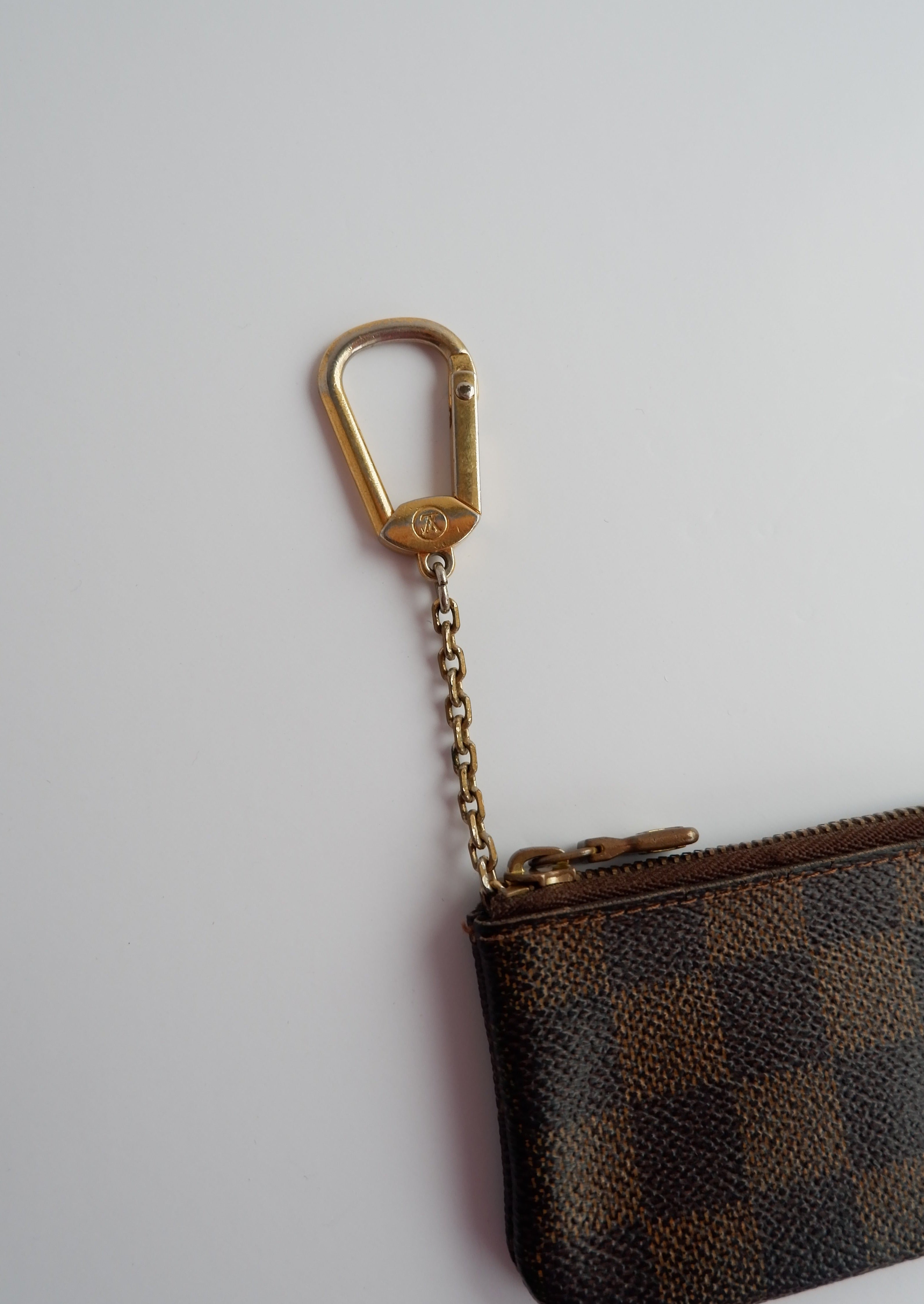 Porte-clés / Pochette Cles Louis Vuitton Damier Ebene d'occasion authentique
