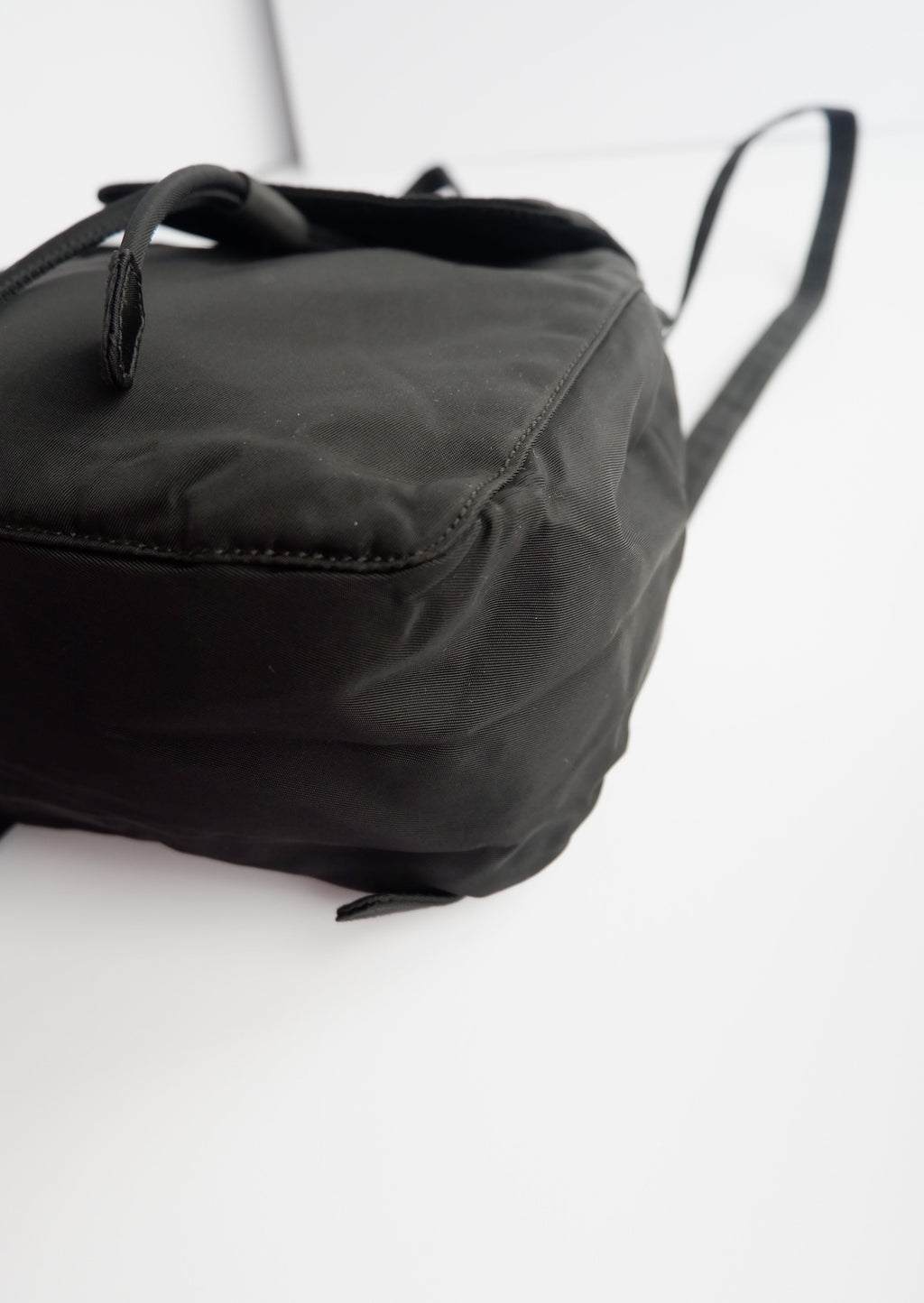 Authentic Preowned Vintage Prada Black Nylon Mini Backpack