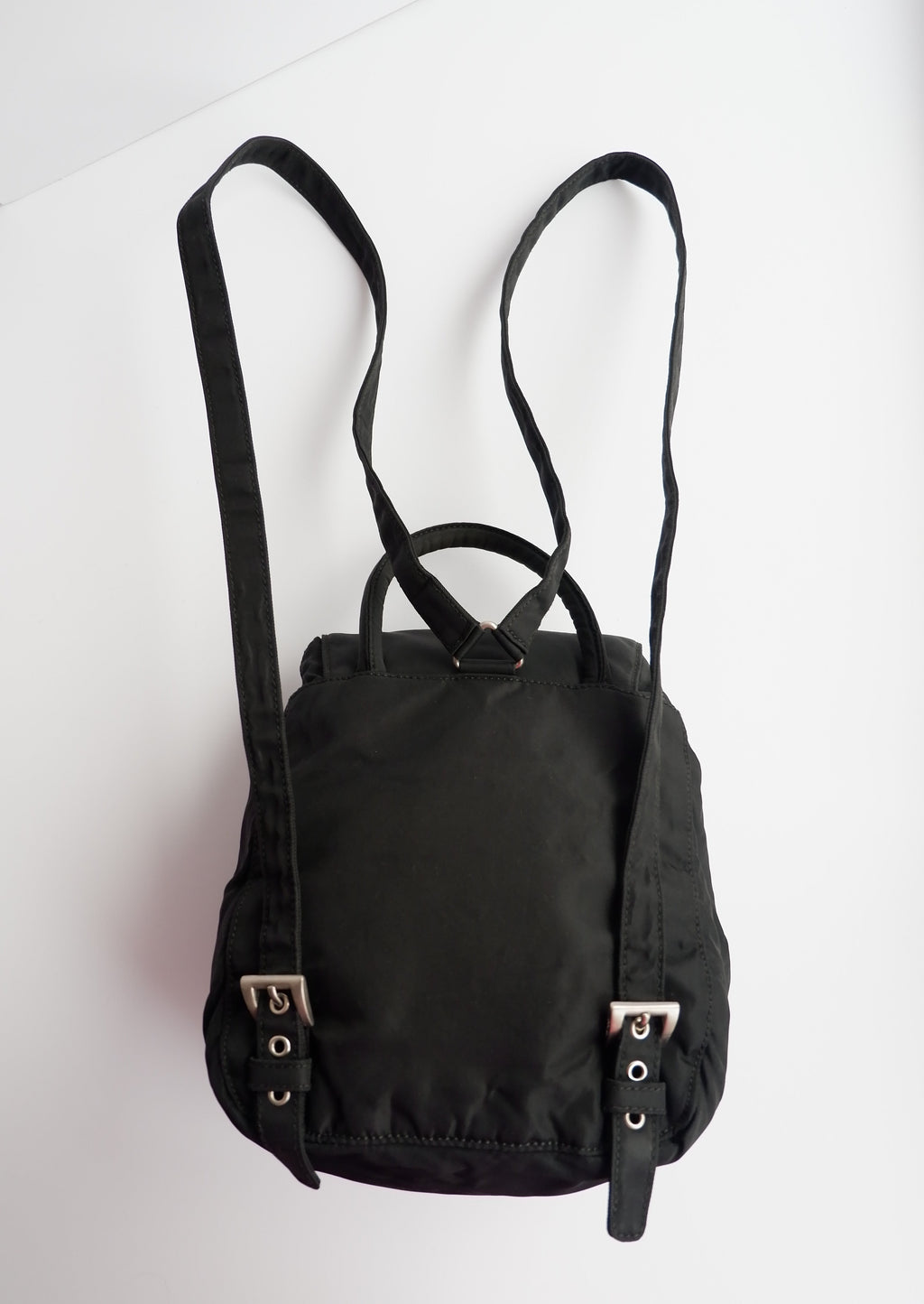 Authentic Preowned Vintage Prada Black Nylon Mini Backpack