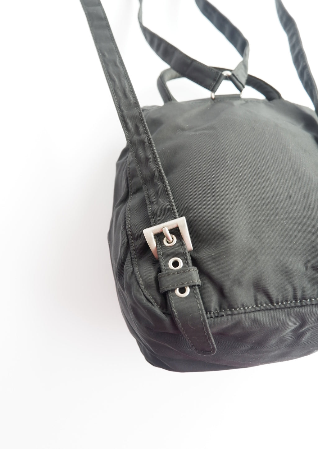 Authentic Preowned Vintage Prada Black Nylon Mini Backpack