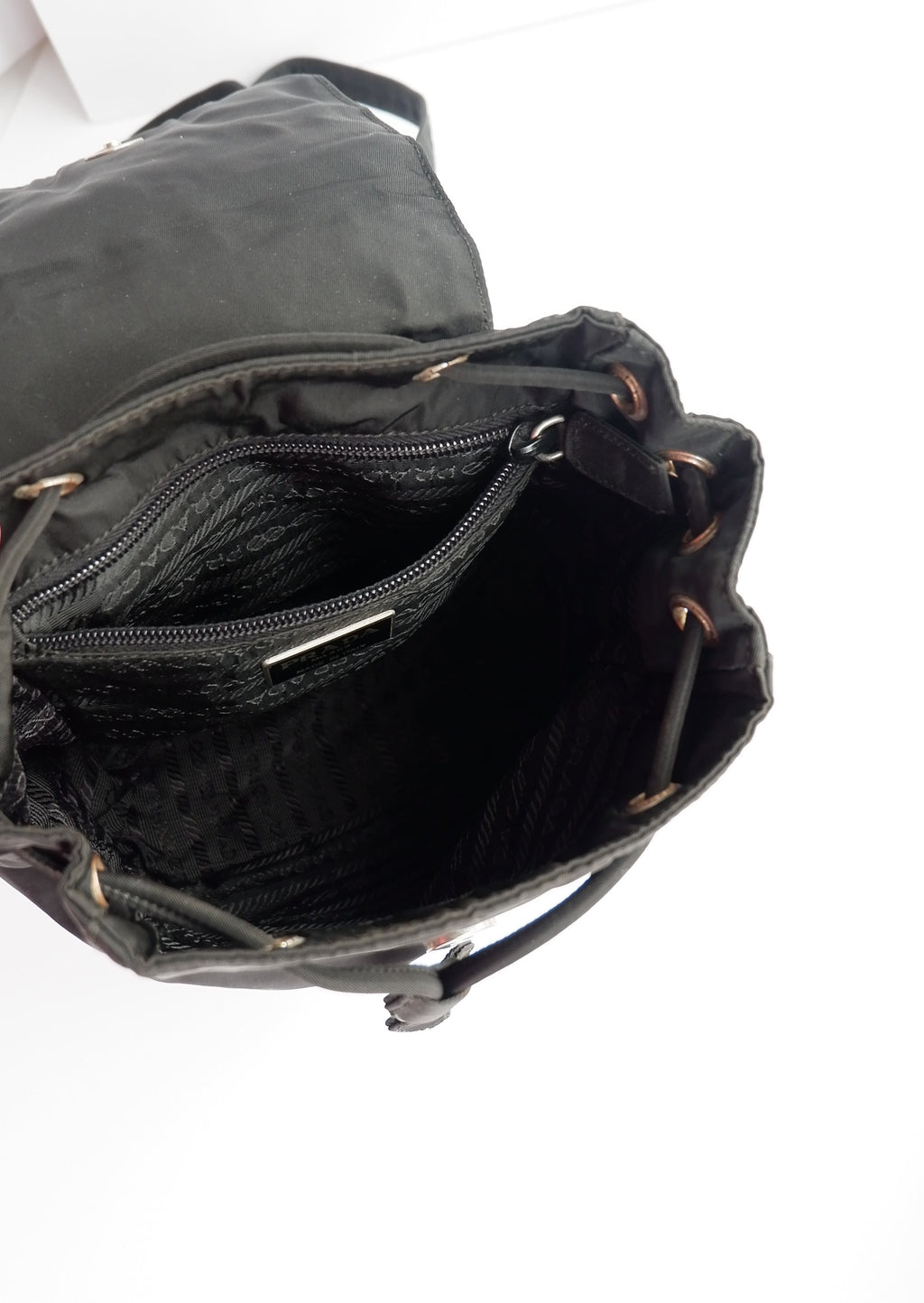 Authentic Preowned Vintage Prada Black Nylon Mini Backpack