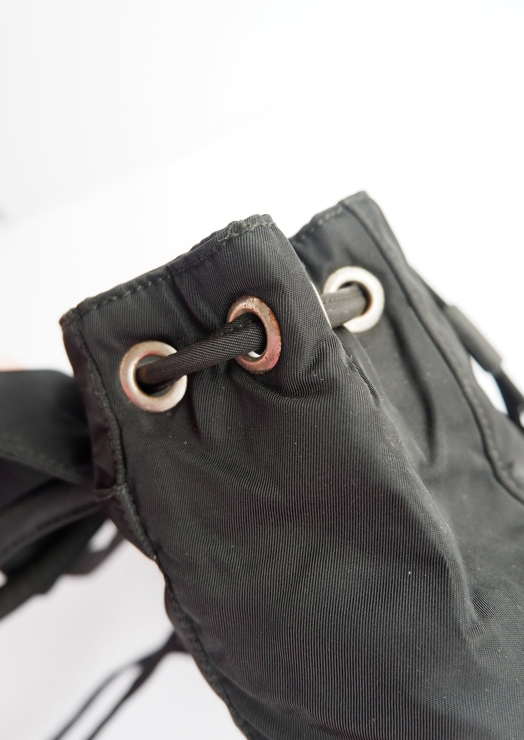 Authentic Preowned Vintage Prada Black Nylon Mini Backpack