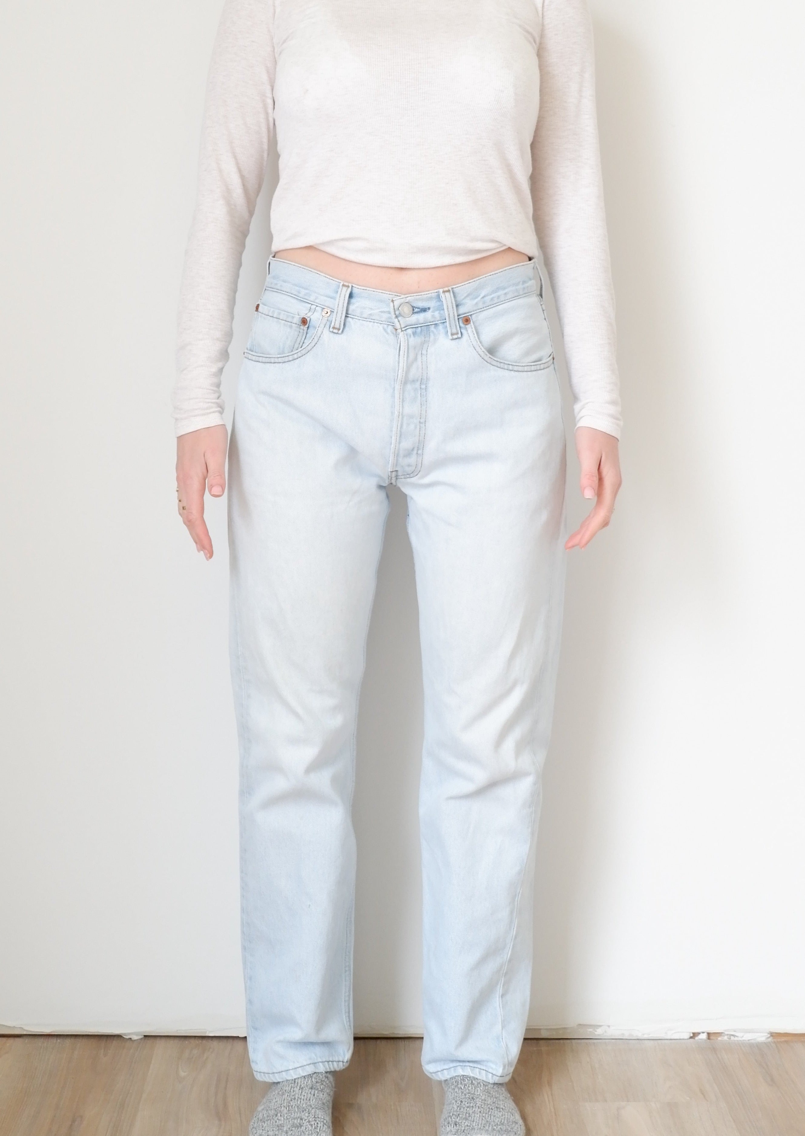 Levis Vintage 501 Jean délavé clair - 30