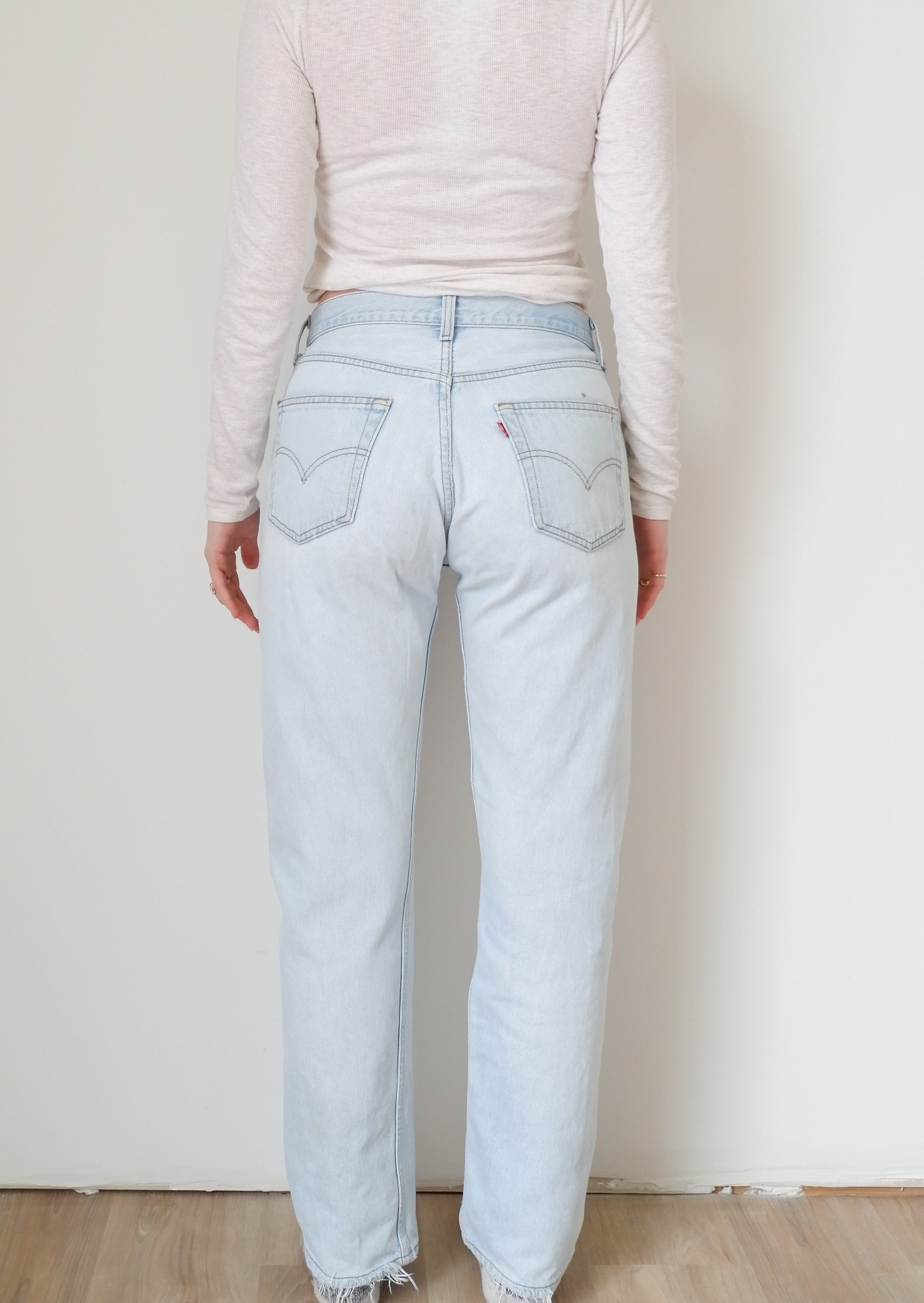 Levis Vintage 501 Jean délavé clair - 30