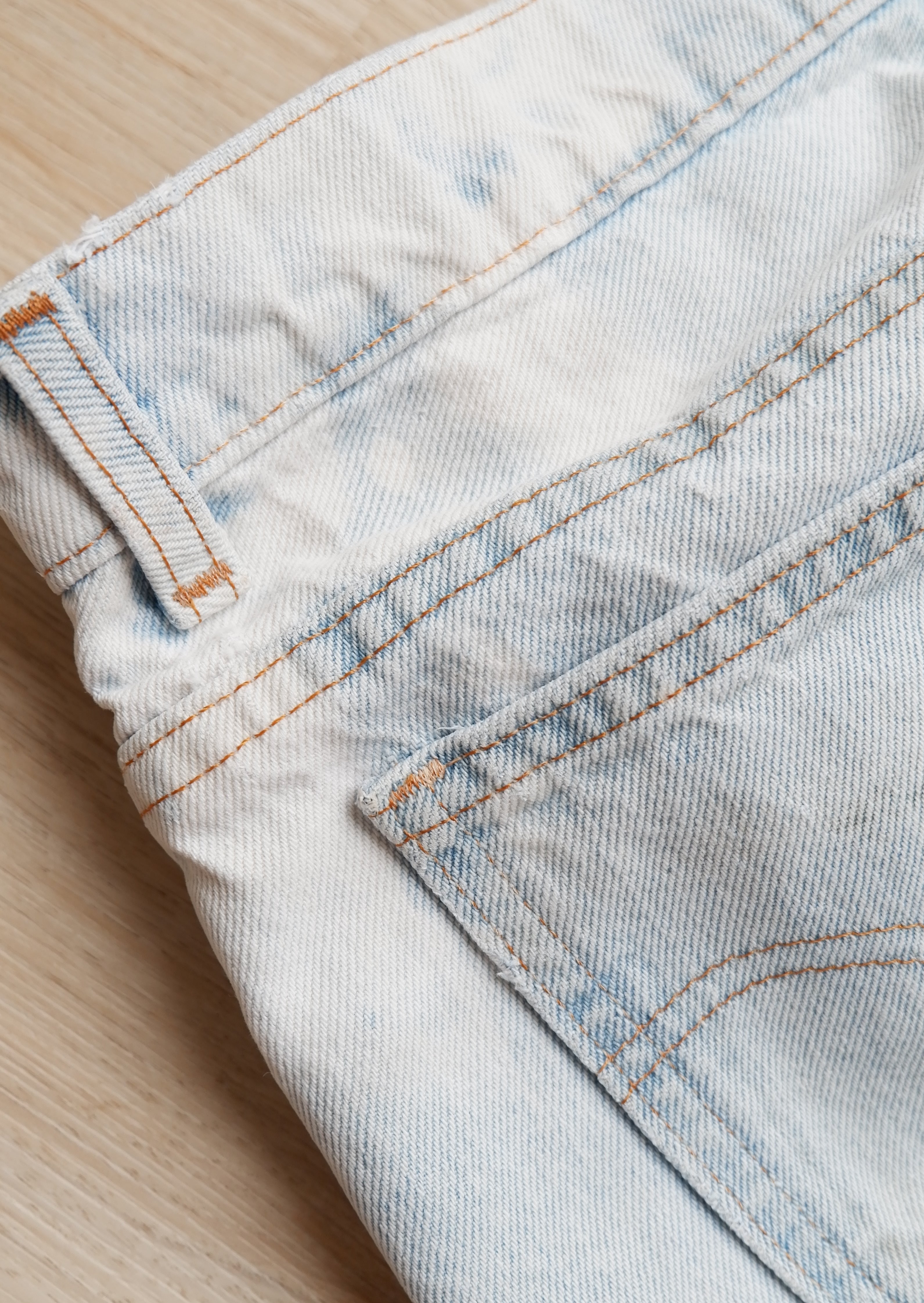 Levis Vintage 506 Super Grunge Light Wash Jeans - 30