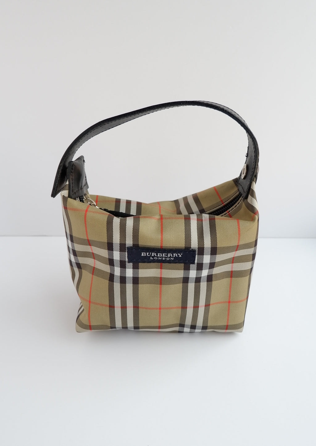 Pochette/Sac de soirée Burberry Vintage Check authentique d'occasion