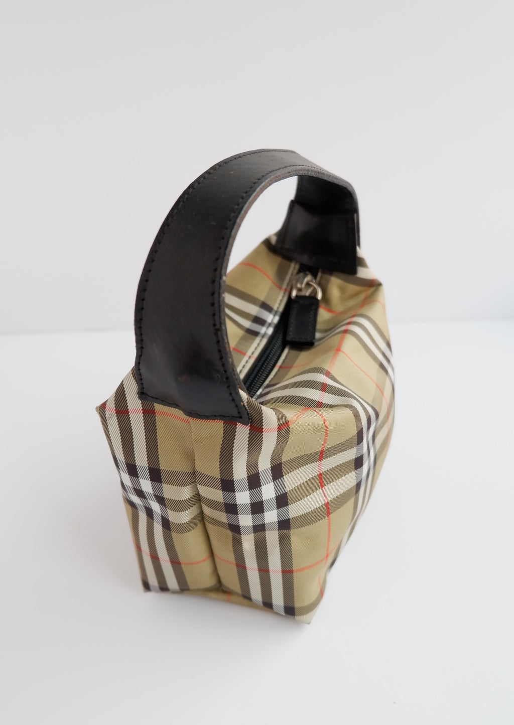 Pochette/Sac de soirée Burberry Vintage Check authentique d'occasion
