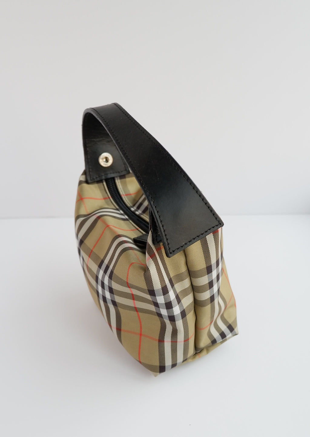 Pochette/Sac de soirée Burberry Vintage Check authentique d'occasion