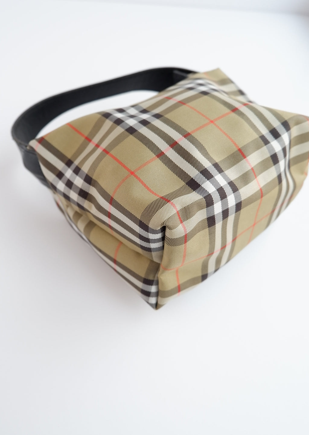 Pochette/Sac de soirée Burberry Vintage Check authentique d'occasion