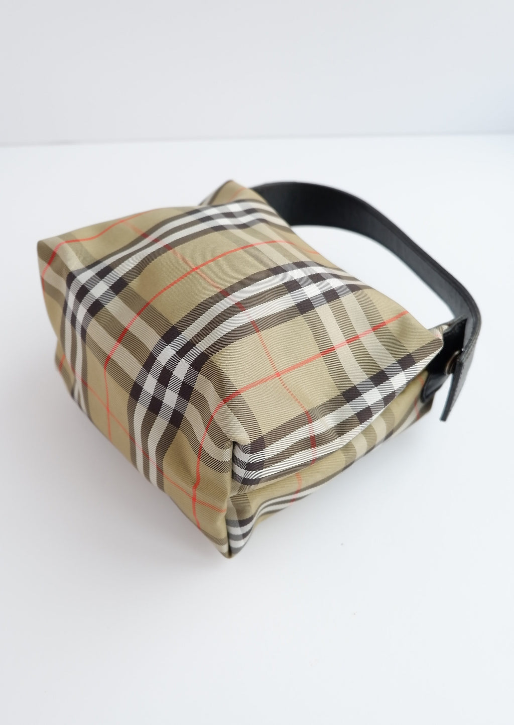 Pochette/Sac de soirée Burberry Vintage Check authentique d'occasion