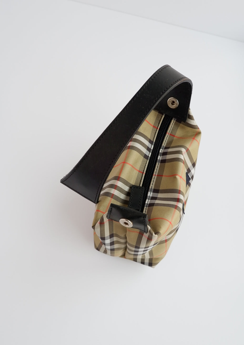 Pochette/Sac de soirée Burberry Vintage Check authentique d'occasion