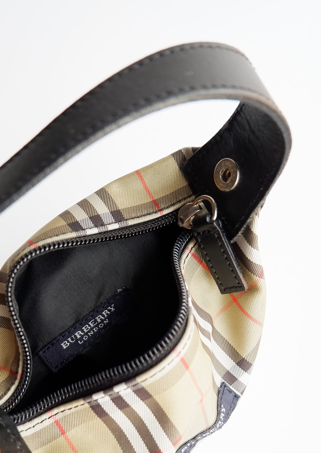 Pochette/Sac de soirée Burberry Vintage Check authentique d'occasion
