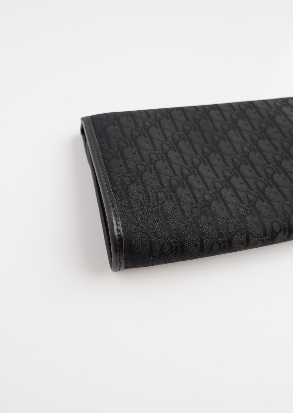 Authentic Preowned Dior Black Trotter Print Chain Bag