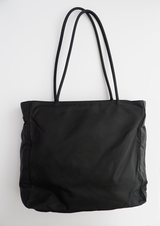 Authentic Preowned Prada Black Nylon Tote Bag