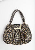Sac à bandoulière Fendi Léopard authentique d'occasion