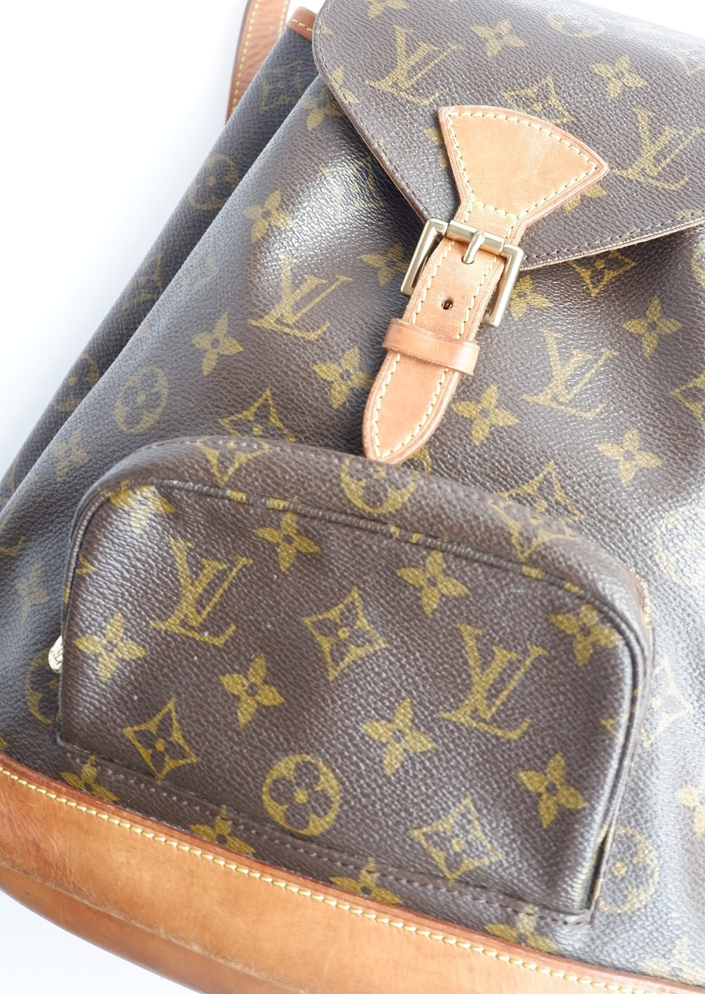 Authentic Preowned Vintage Louis Vuitton Monogram Montsouris Backpack