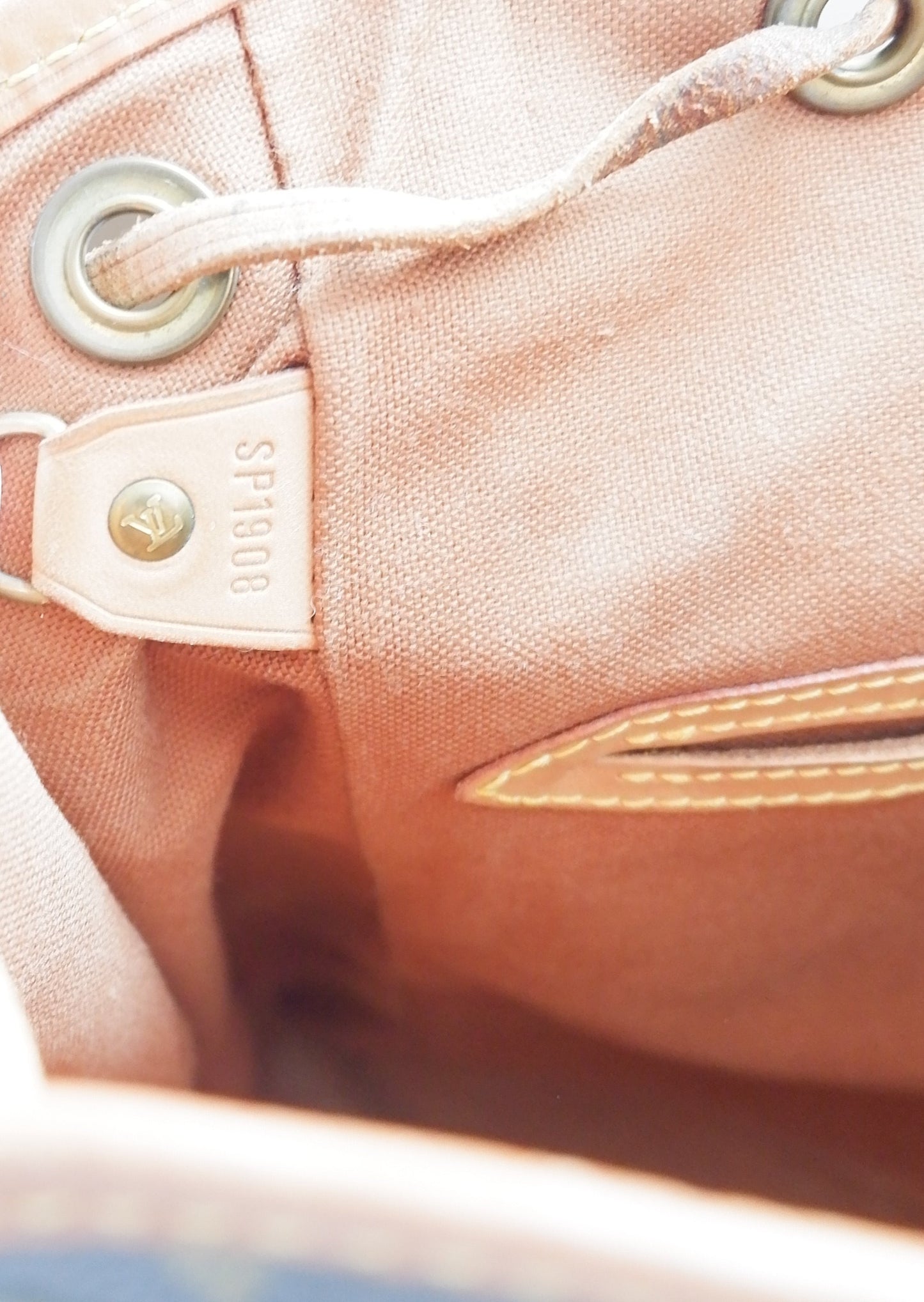 Authentic Preowned Vintage Louis Vuitton Monogram Montsouris Backpack
