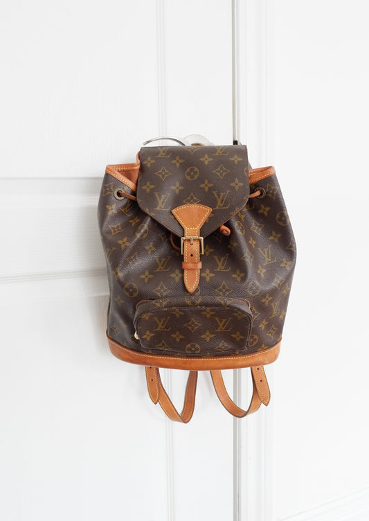 Authentic Preowned Vintage Louis Vuitton Monogram Montsouris Backpack