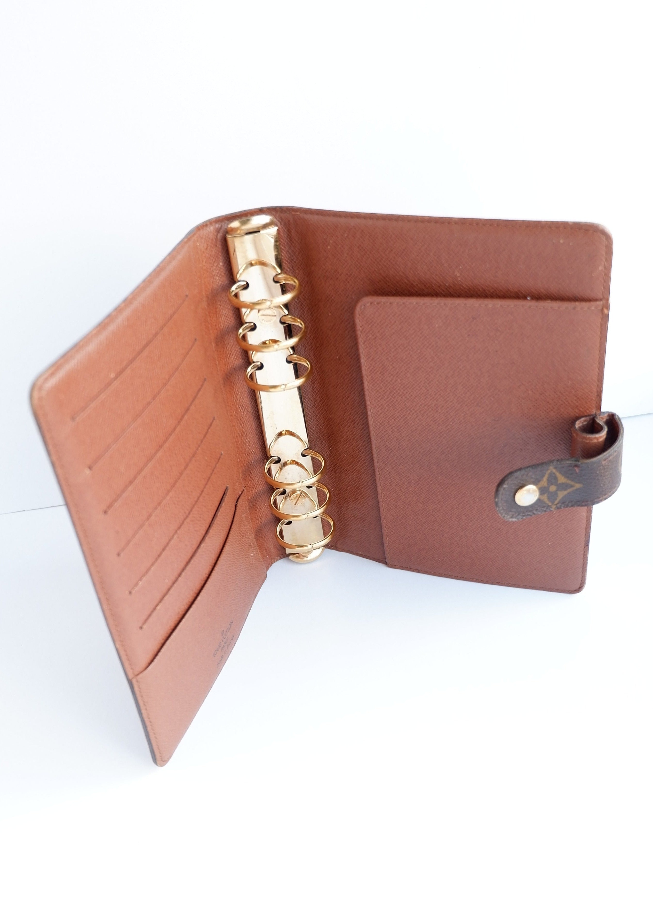 Authentique couverture d'agenda Louis Vuitton Monogram MM d'occasion
