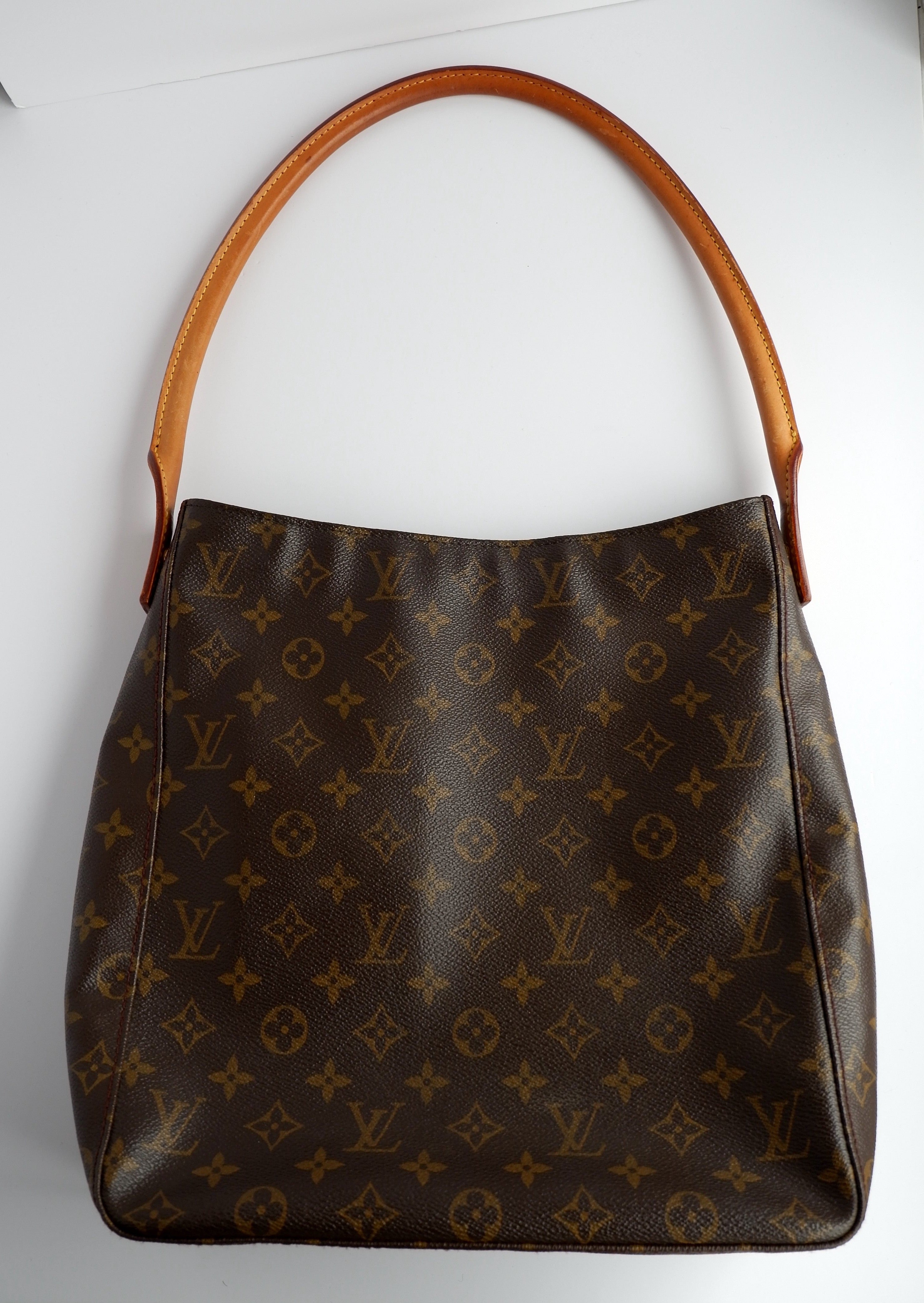 Authentique sac Looping GM Monogram d'occasion Louis Vuitton