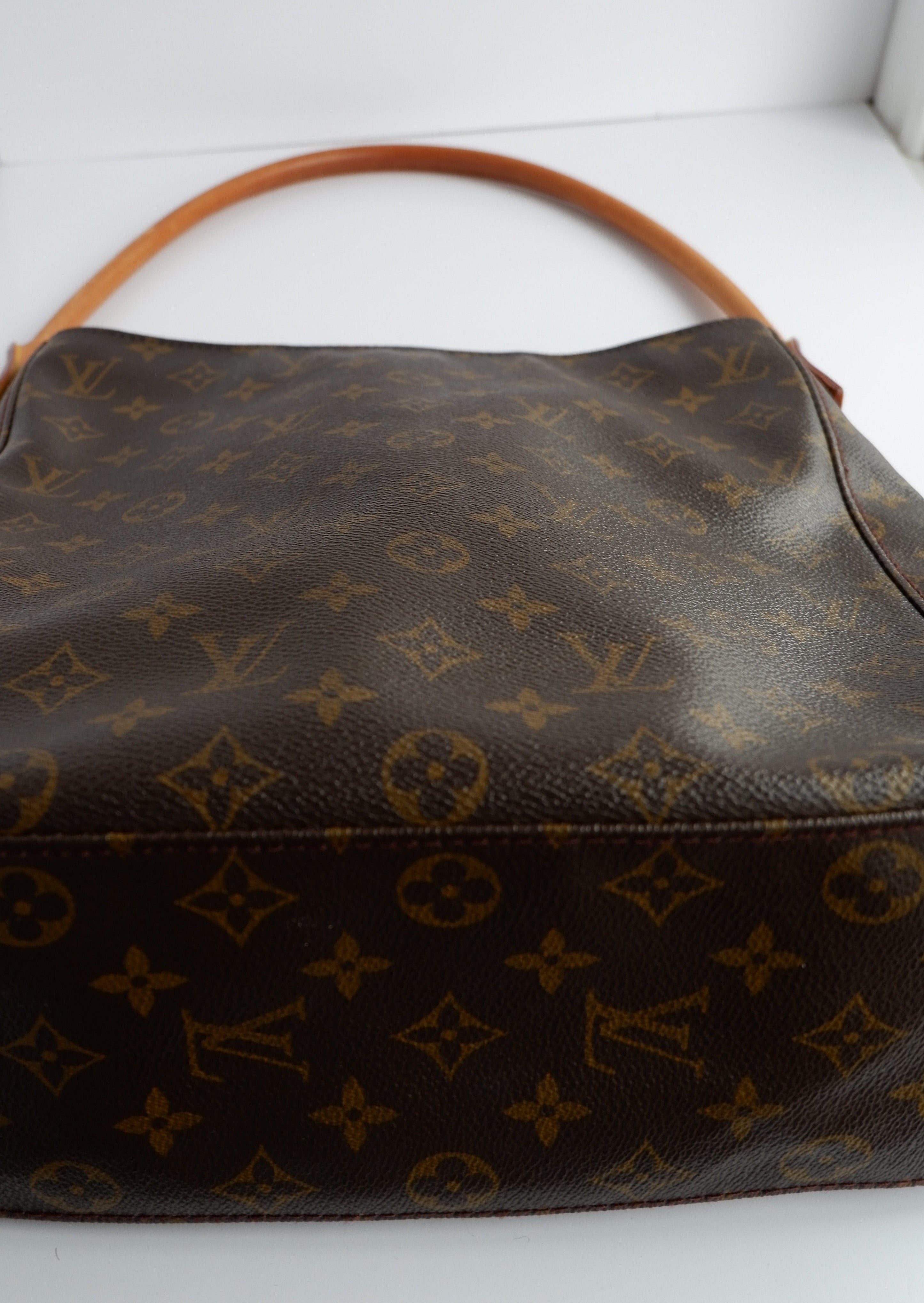 Authentique sac Looping GM Monogram d'occasion Louis Vuitton