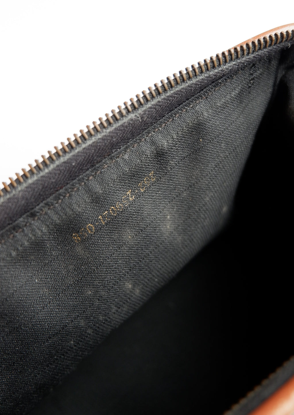 Authentic Preowned Vintage Fendi Mini Pequin Boston Bag