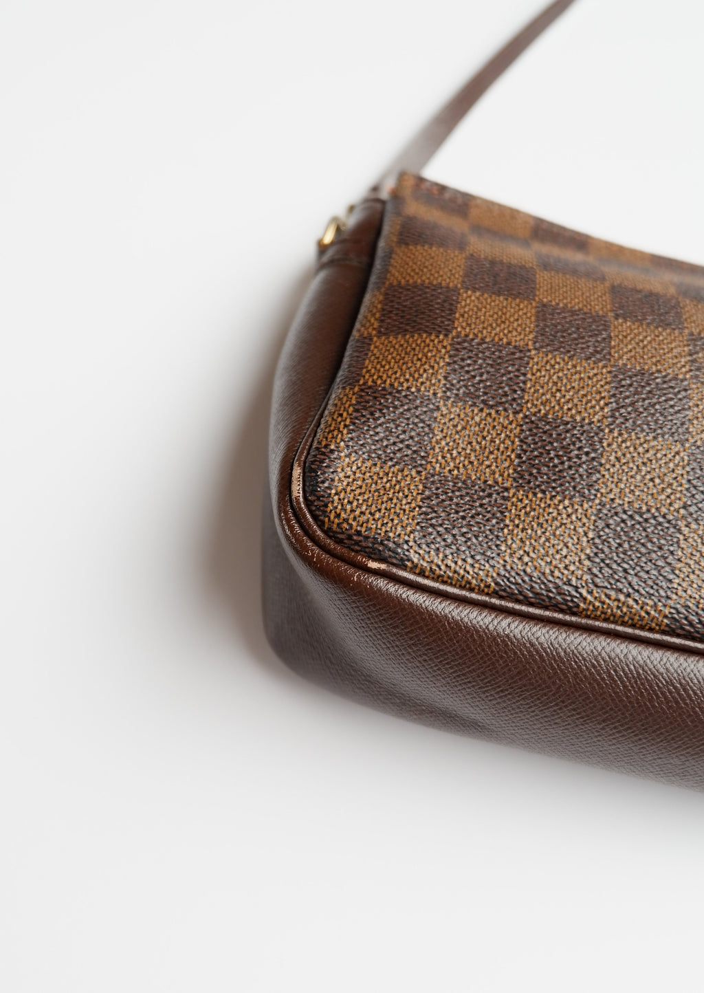 Authentic Preowned Louis Vuitton Damier Ebene Trousse Shoulder Bag