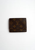 Étui à cartes Louis Vuitton Monogram d'occasion authentique