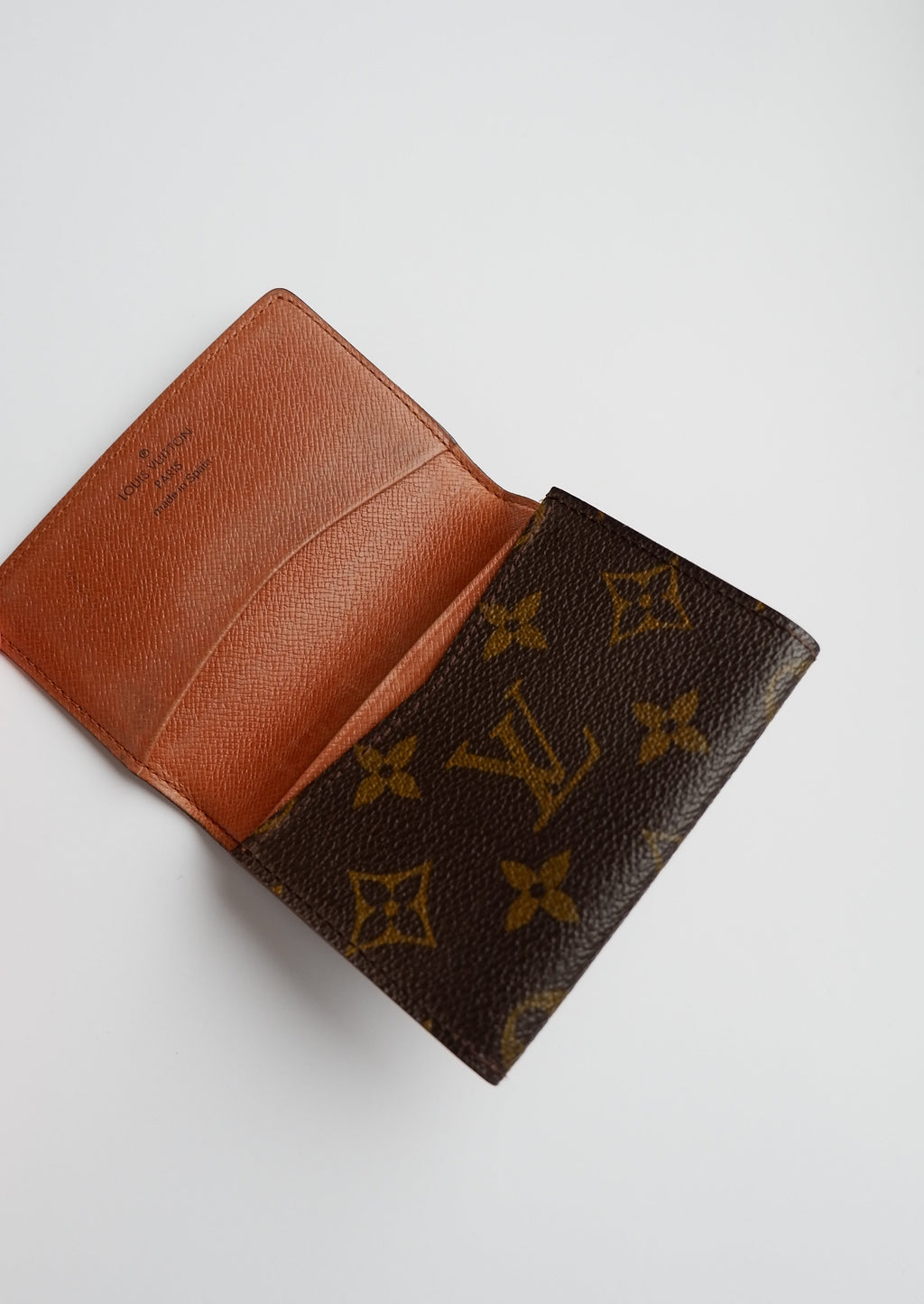 Étui à cartes Louis Vuitton Monogram d'occasion authentique